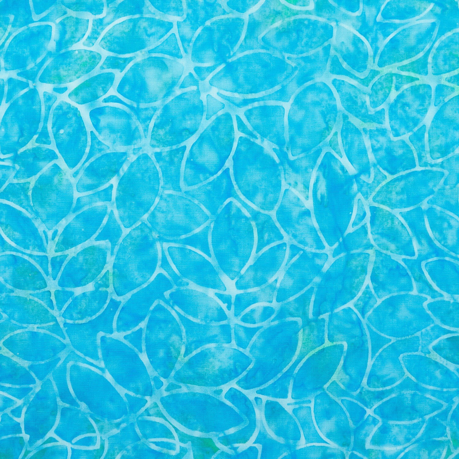 Java Batiks - Pond Stones Turquoise 2 Yard Cut - Image 2