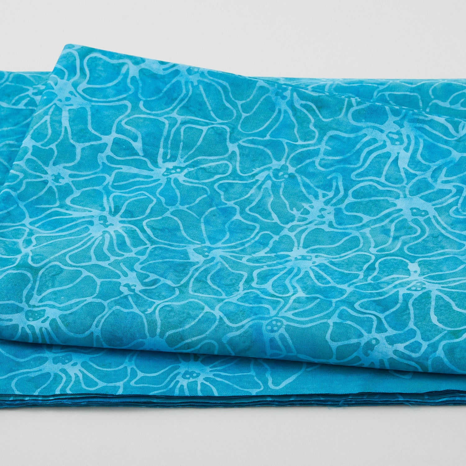 Java Batiks - Reflections Turquoise 2 Yard Cut