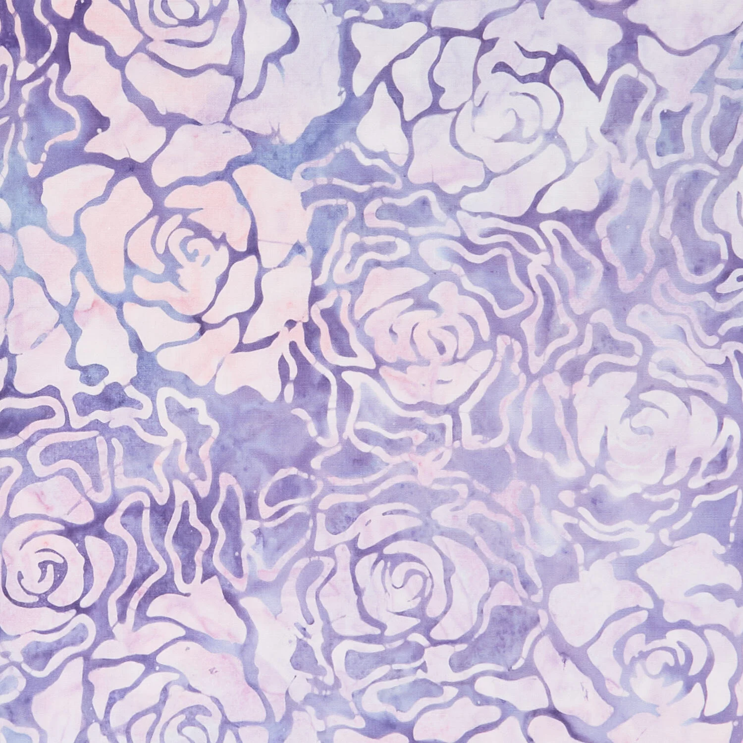 Java Batiks - Royal Roses Purple 2 Yard Cut - Image 2
