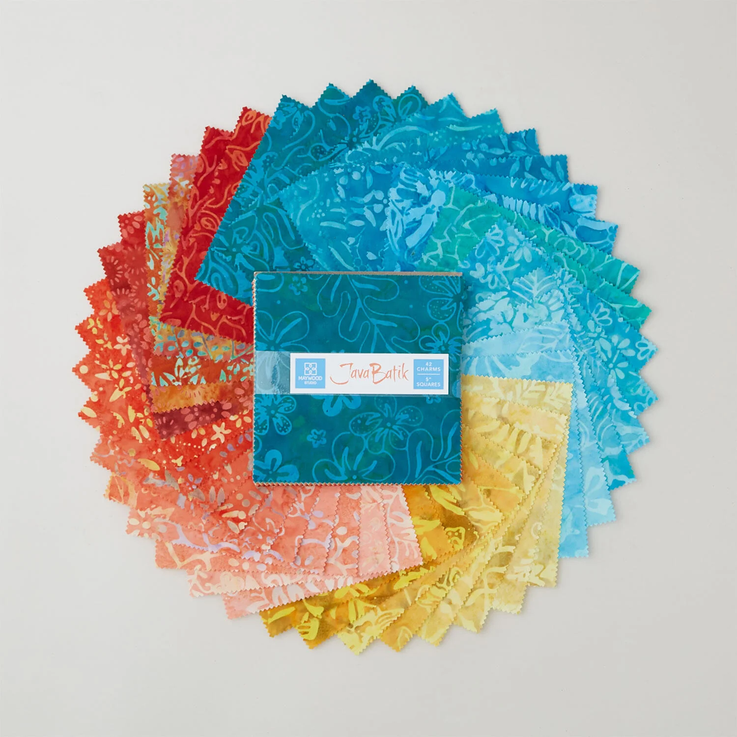 Java Batiks Summer Favorites Charm Pack