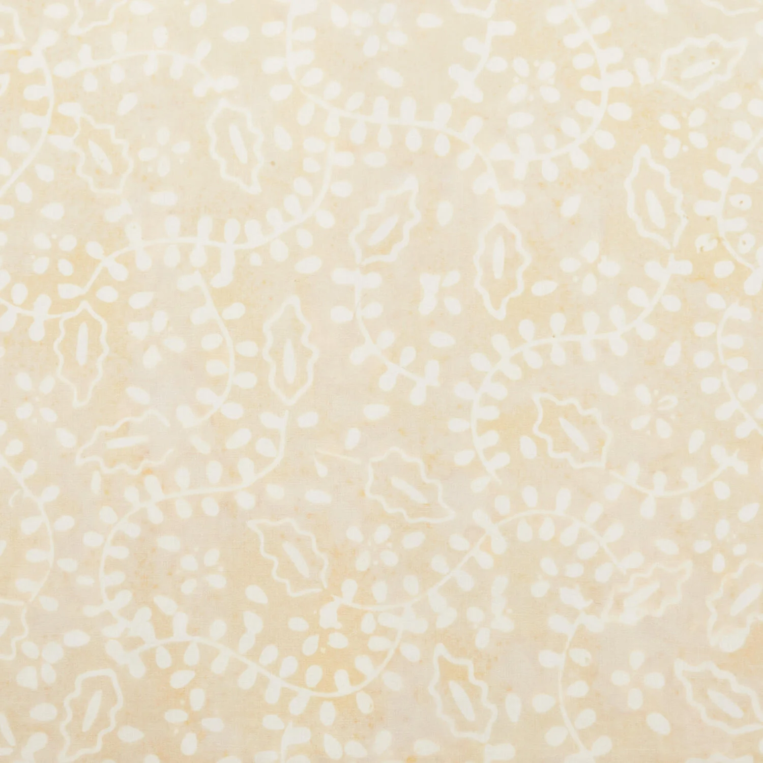 Java Batiks - Trailing Vine Tan 3 Yard Cut - Image 2