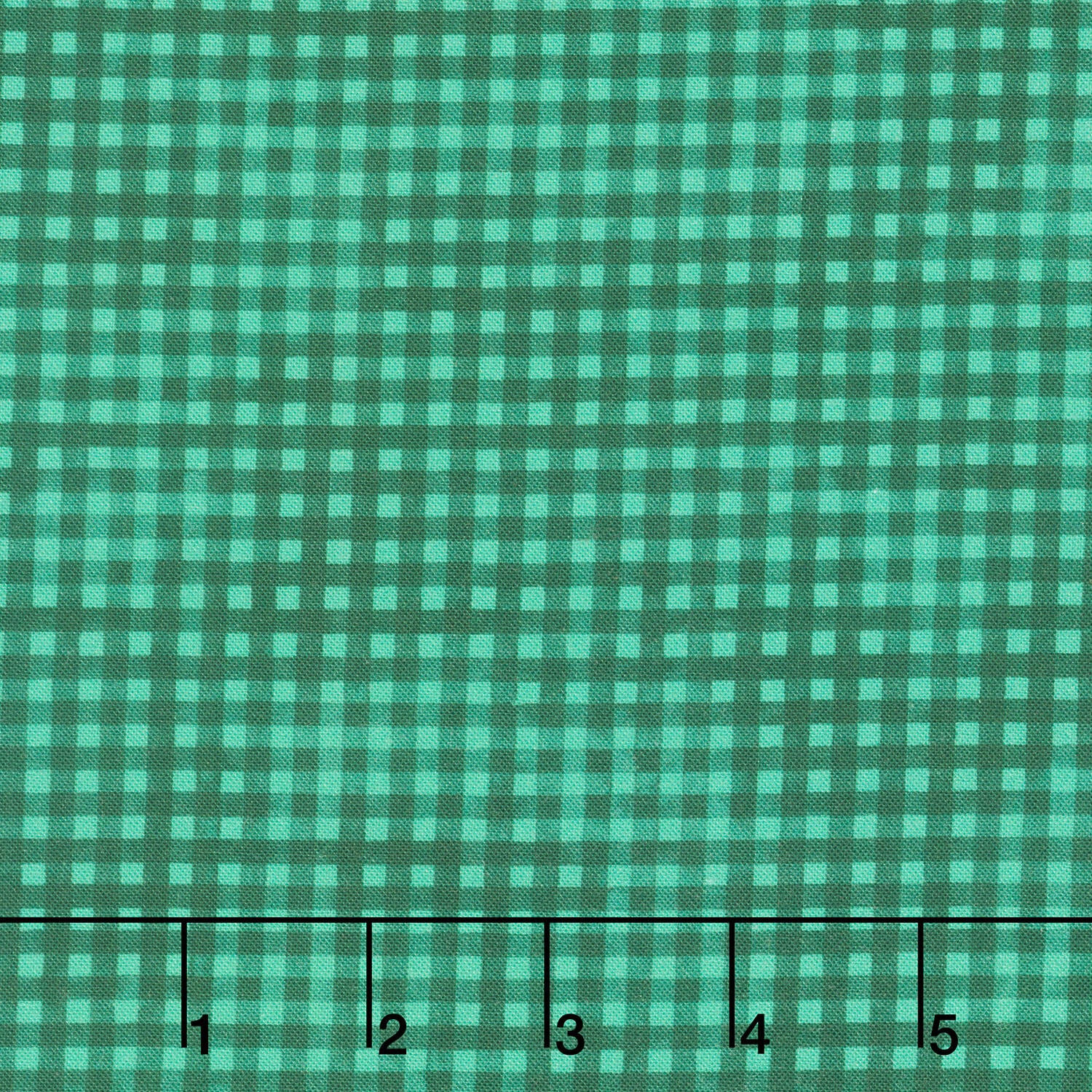 Jewel - Gingham Green Yardage