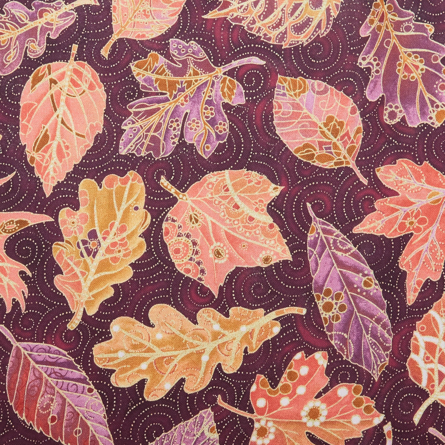 Jeweled Autumn Favorites - Nature 2 Yard Cut - Image 2