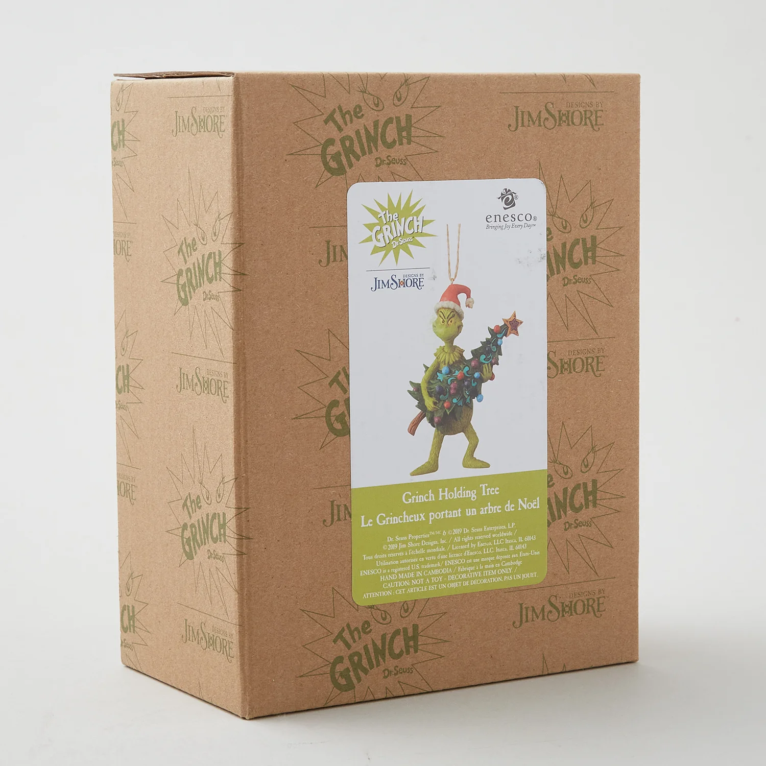Jim Shore Dr. Seuss Grinch and Tree Ornament - Image 3