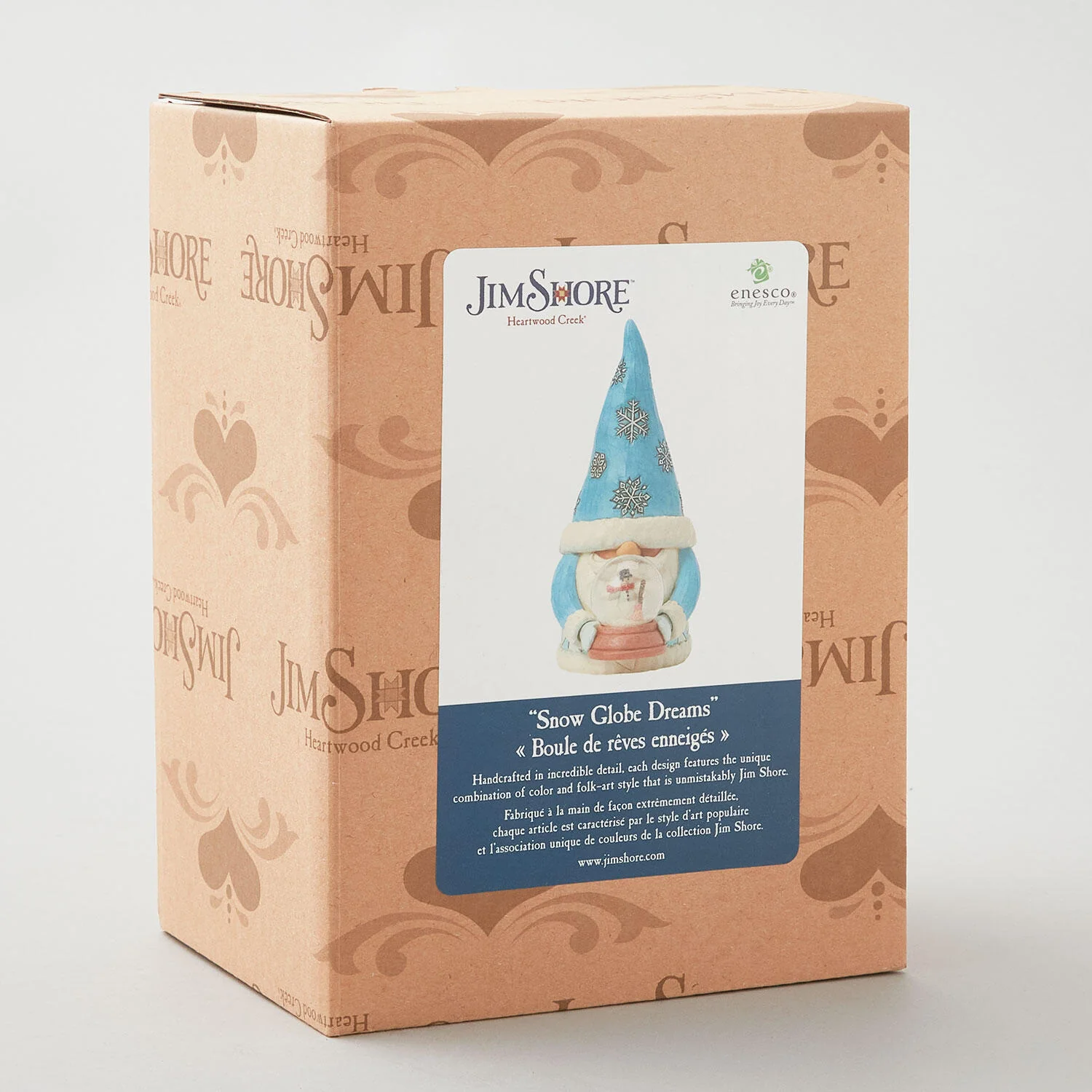 Jim Shore Heartwood Creek Gnome with Mini Globe Figurine - Image 4