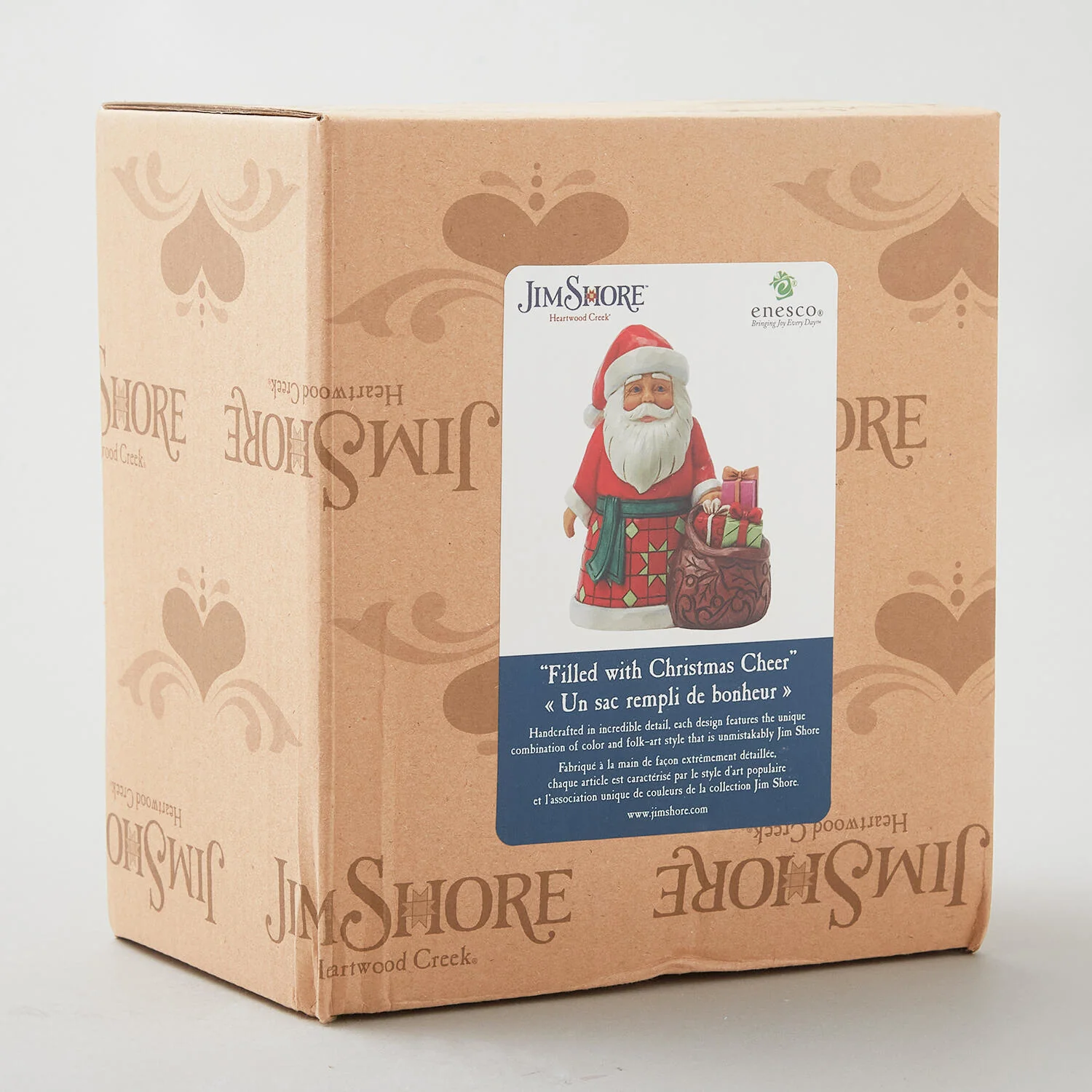 Jim Shore Heartwood Creek Santa with Toy Bag Figurine - Image 3