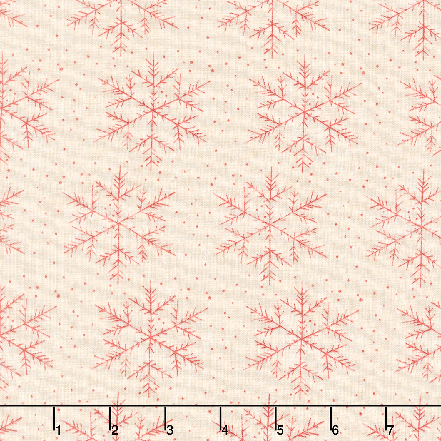 Jingle Bell - Snowfall Latte Yardage