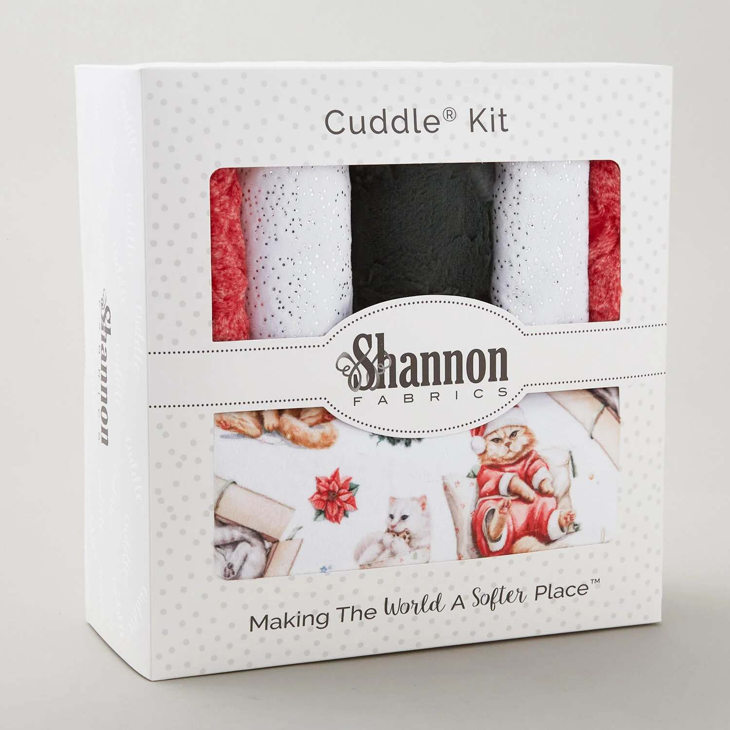 Jingle Paws Sensational Strips Cuddle Quilt Kit - Image 2