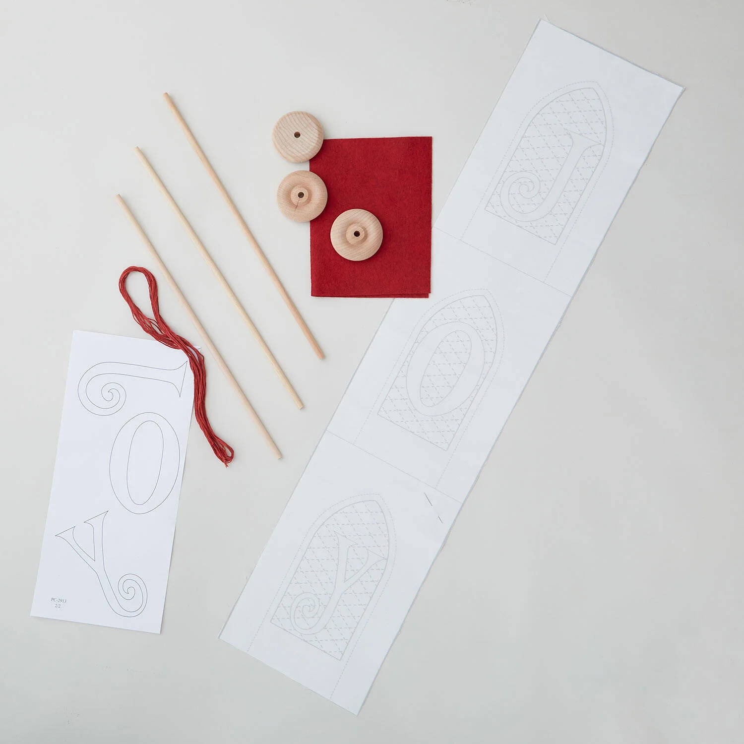 Joy Trio Embroidery Kit - Image 2