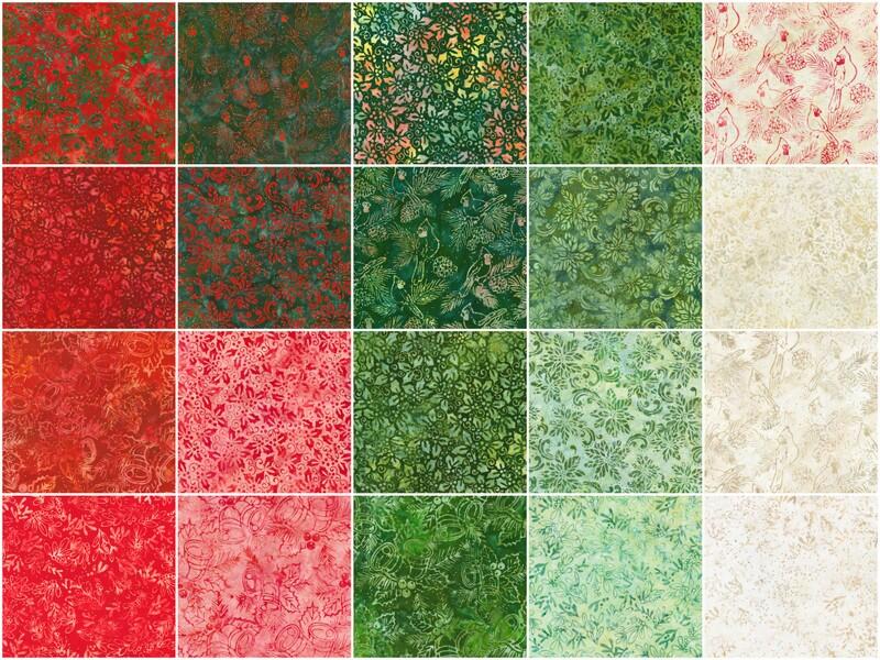 Joyful Holidays Batiks Favorites Ten Squares - Image 3