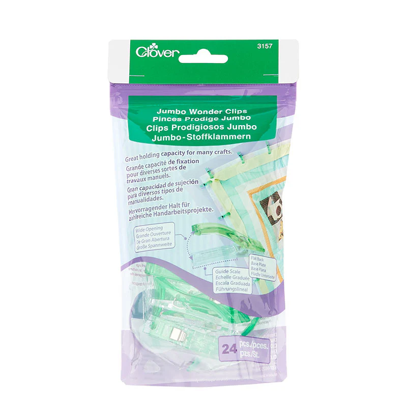 Jumbo Wonder Clips - 24 Count - Image 3