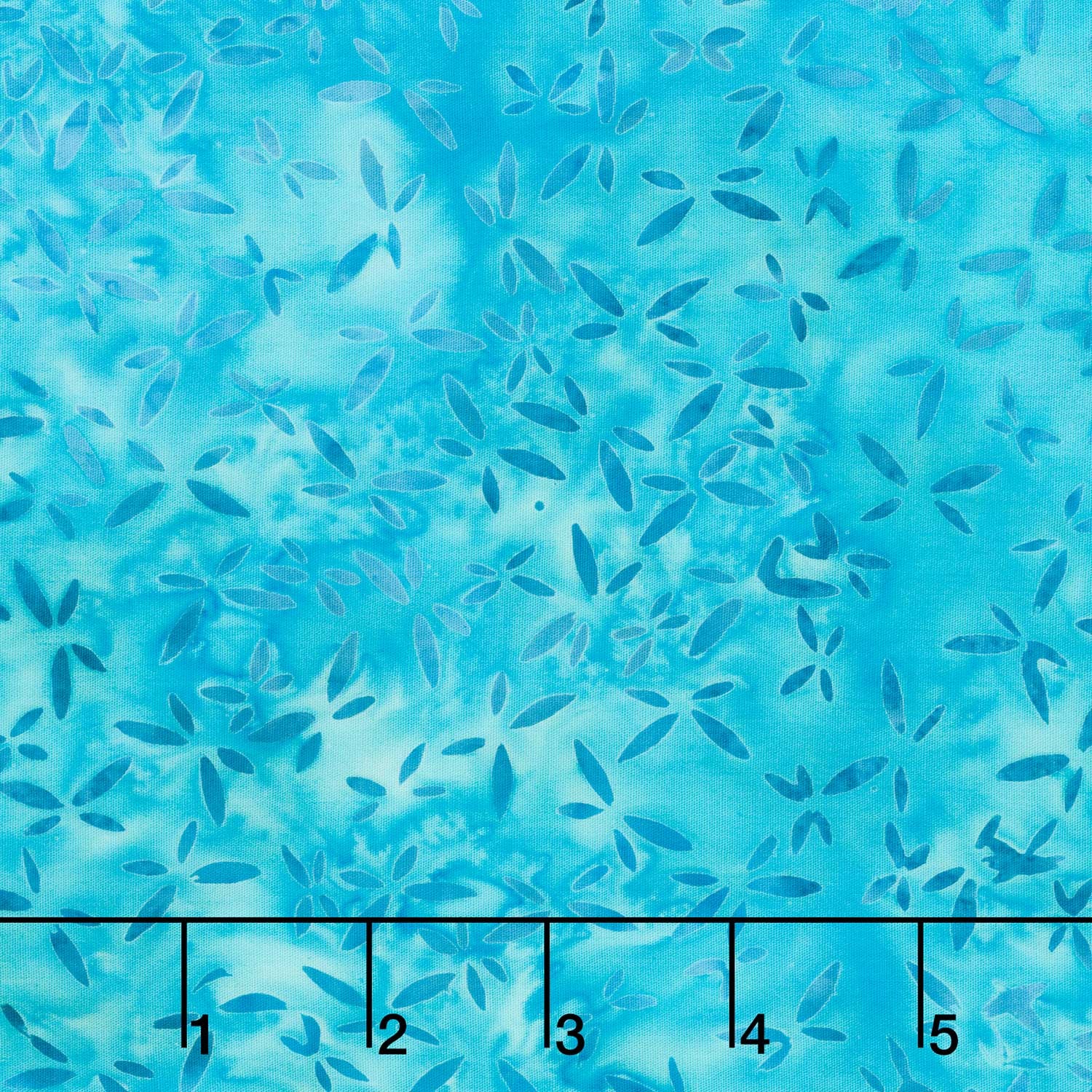 Just Dandy Batiks - Dragonfly Flit Teal Yardage