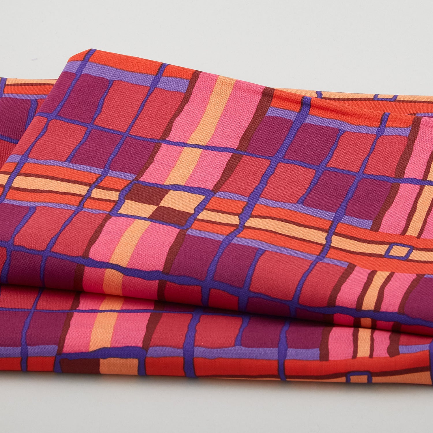 Kaffe Fassett - Collective August 2022 Checkmate - Pink 2 Yard Cut