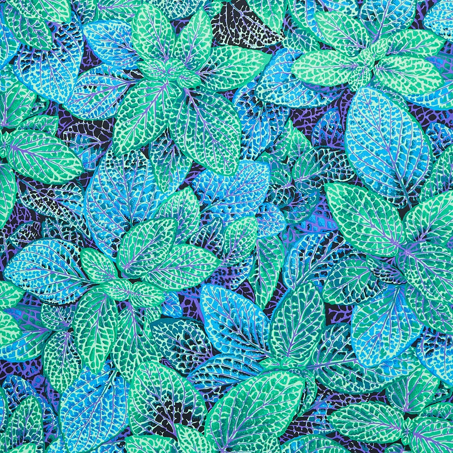 Kaffe Fassett Collective - August 2024 Fittonia Green Yardage