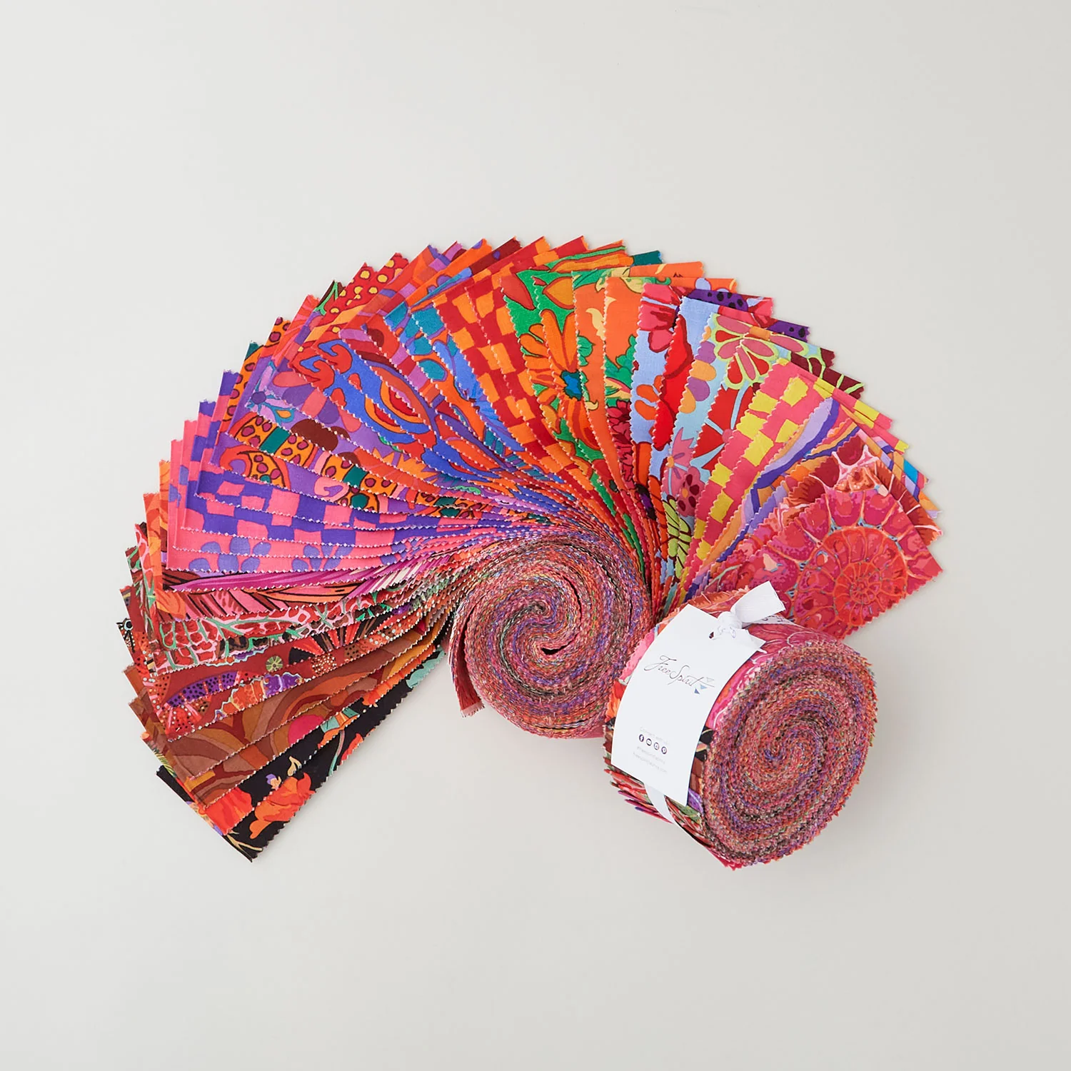Kaffe Fassett Collective - August 2024 Hot Colorway 2 1/2" Strips