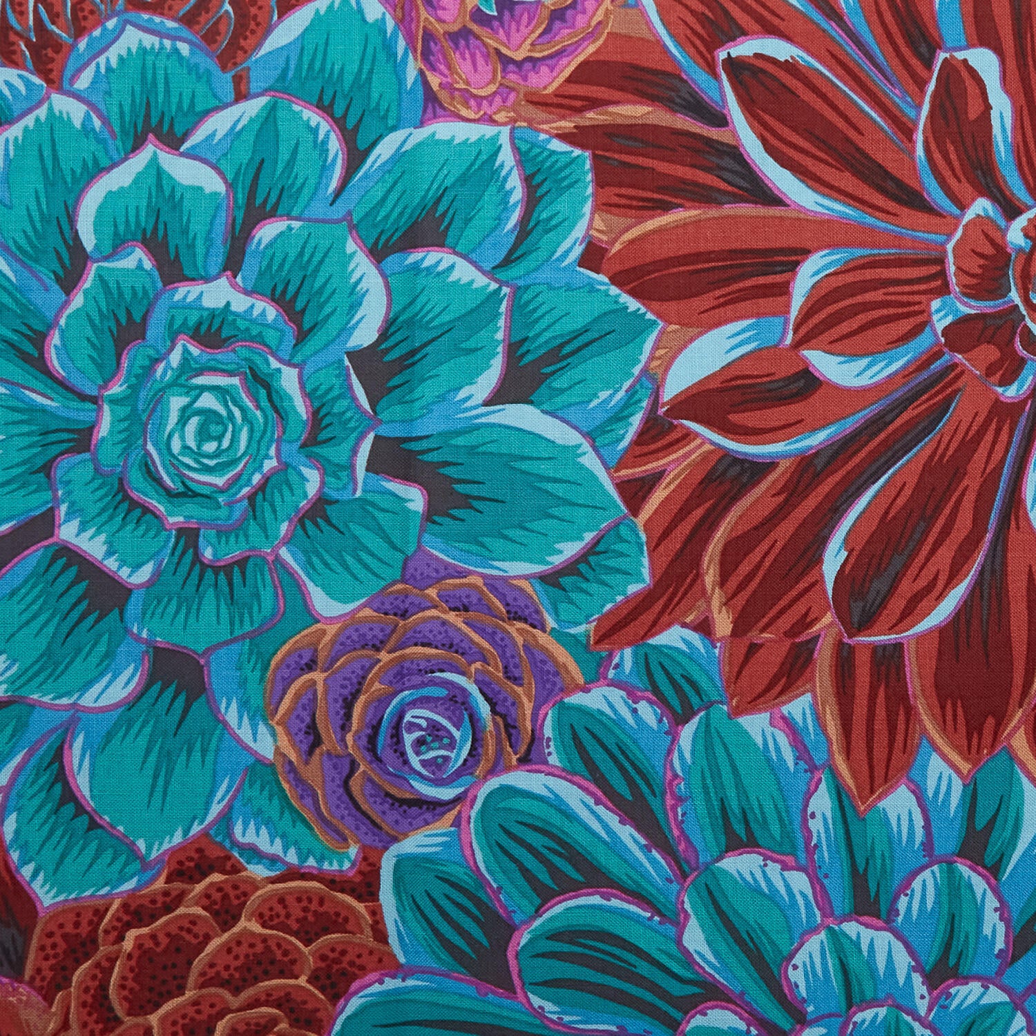 Kaffe Fassett Collective - February 2025 House Leeks Drama 2 Yard Cut - Image 2