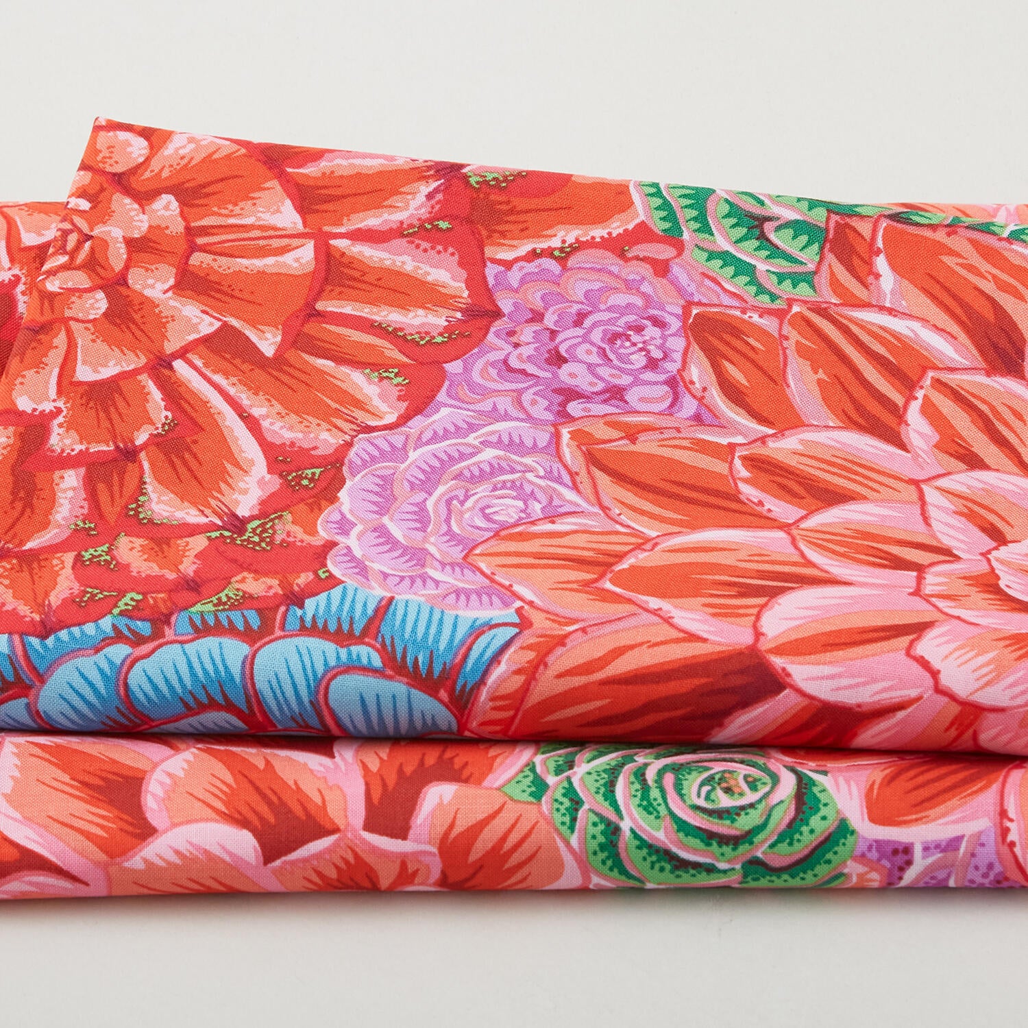Kaffe Fassett Collective - February 2025 House Leeks Pink 2 Yard Cut