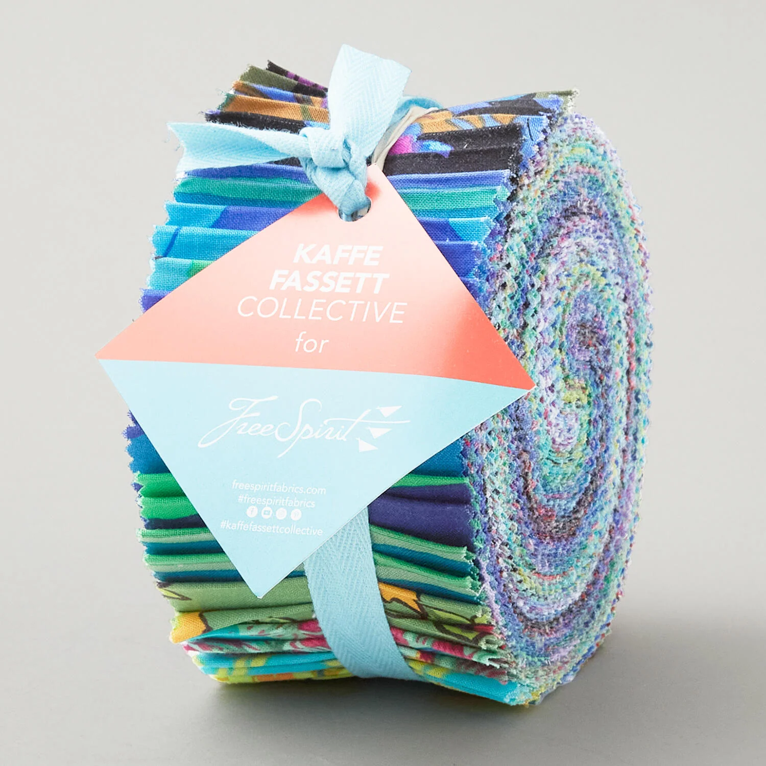Kaffe Fassett Collective - February 2026 Cool Colorway 2 1/2" Strips - Image 2