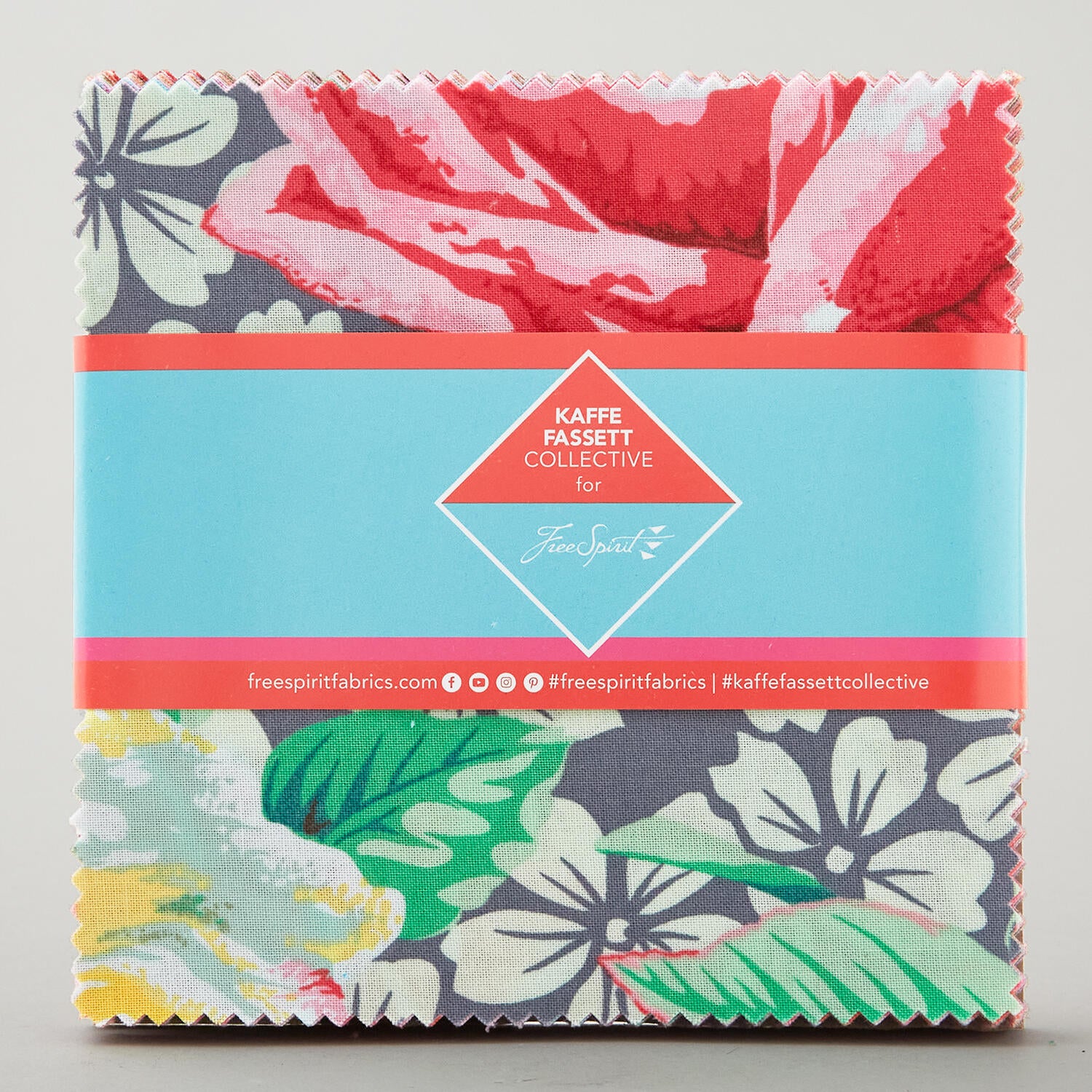 Kaffe Fassett Collective - February 2026 Warm Colorway Charm Pack - Image 2
