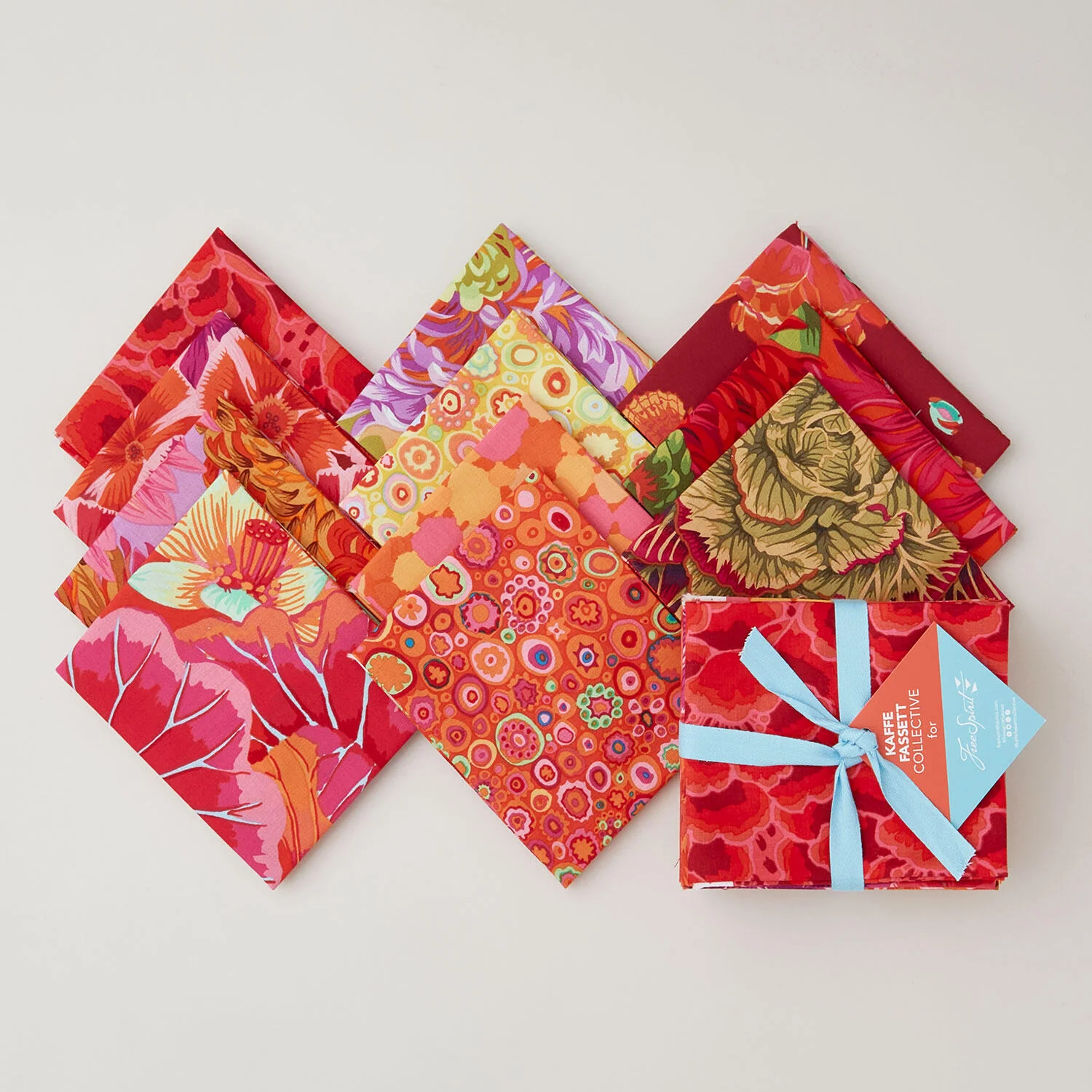 Kaffe Fassett Collective Violet Warm Fat Quarter Bundle 11 ply