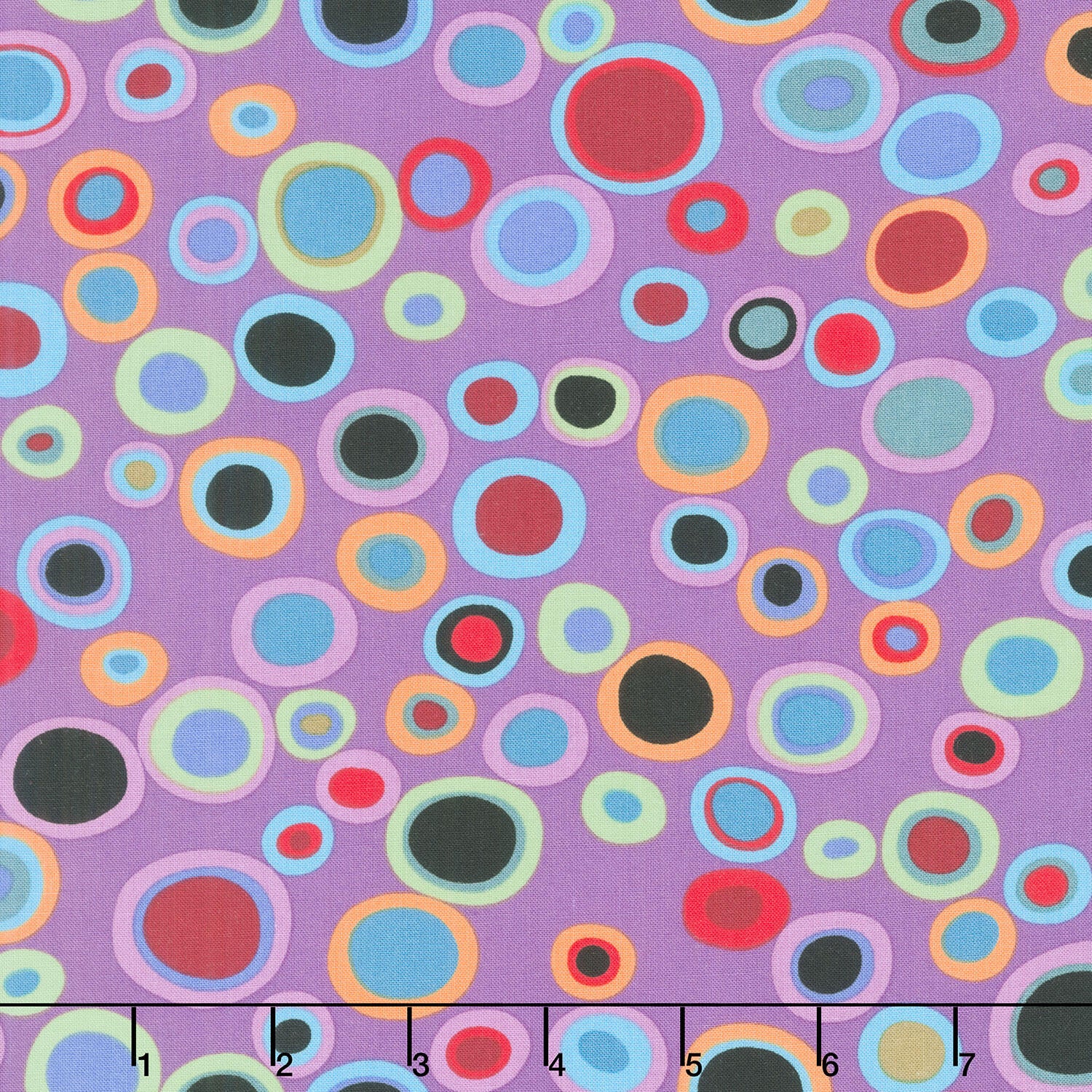 Kaffe Fassett: From the Archives - Bubbles Plum Yardage