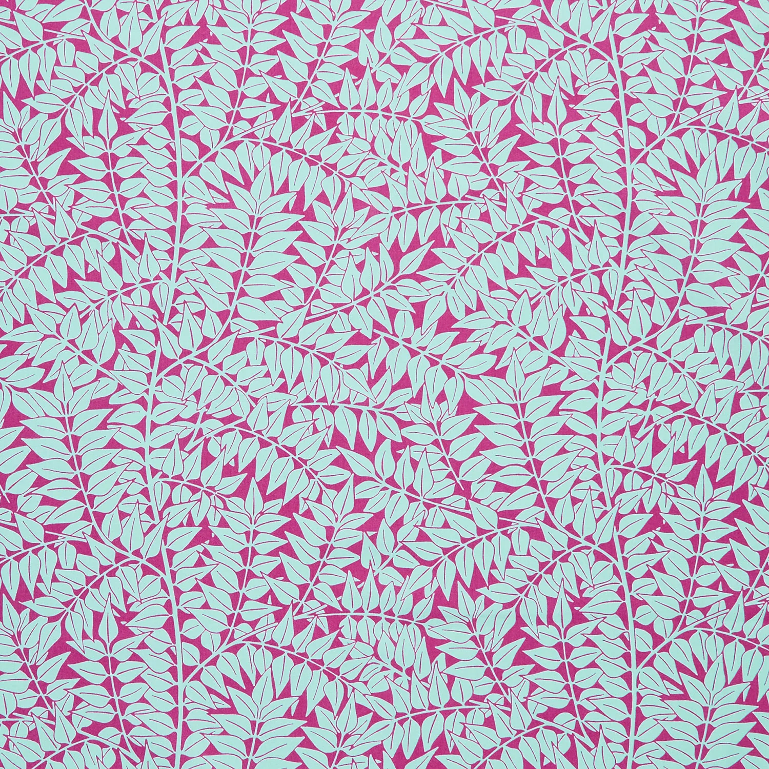 Kaffe Fassett x The Original Morris & Co. - Branches Magenta Yardage