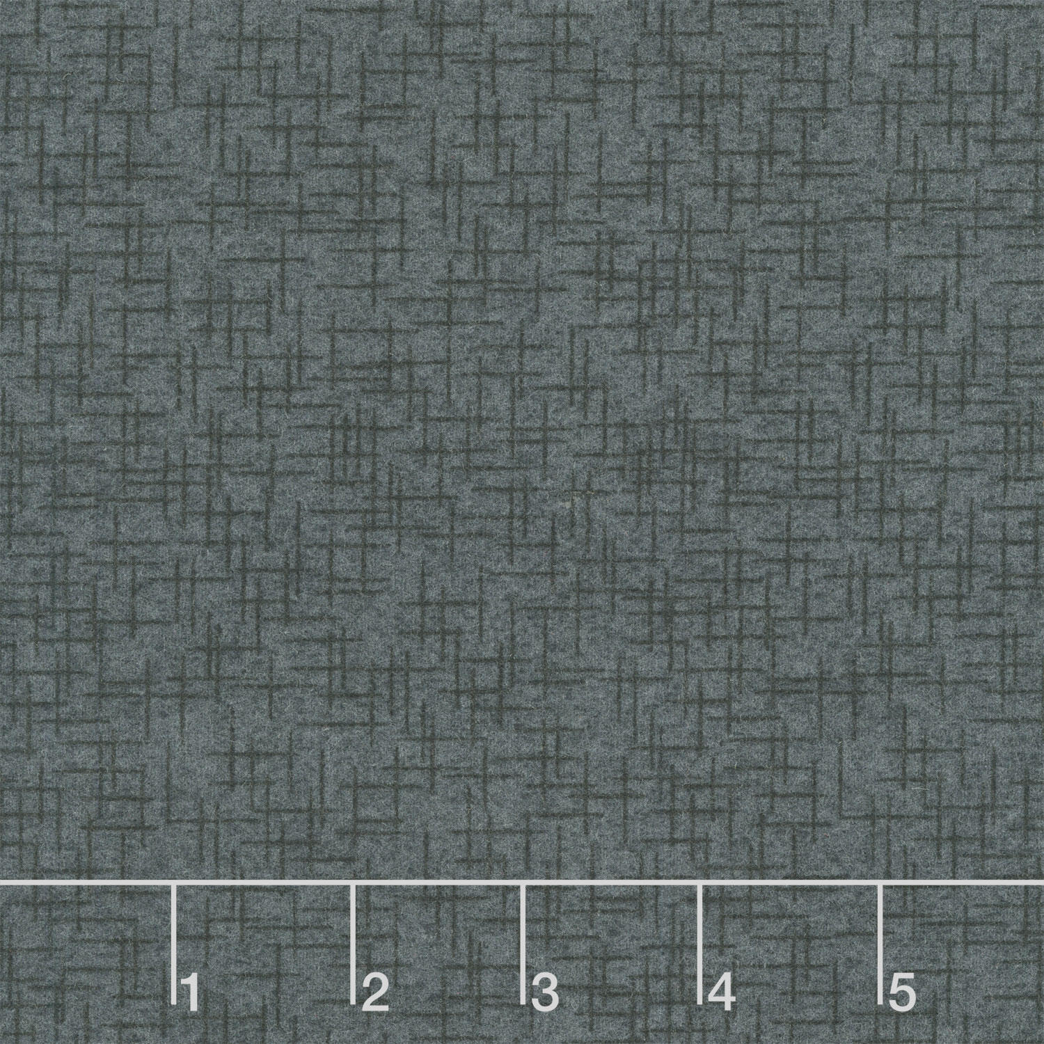Kimberbell Basics Flannel - Linen Texture Black Yardage