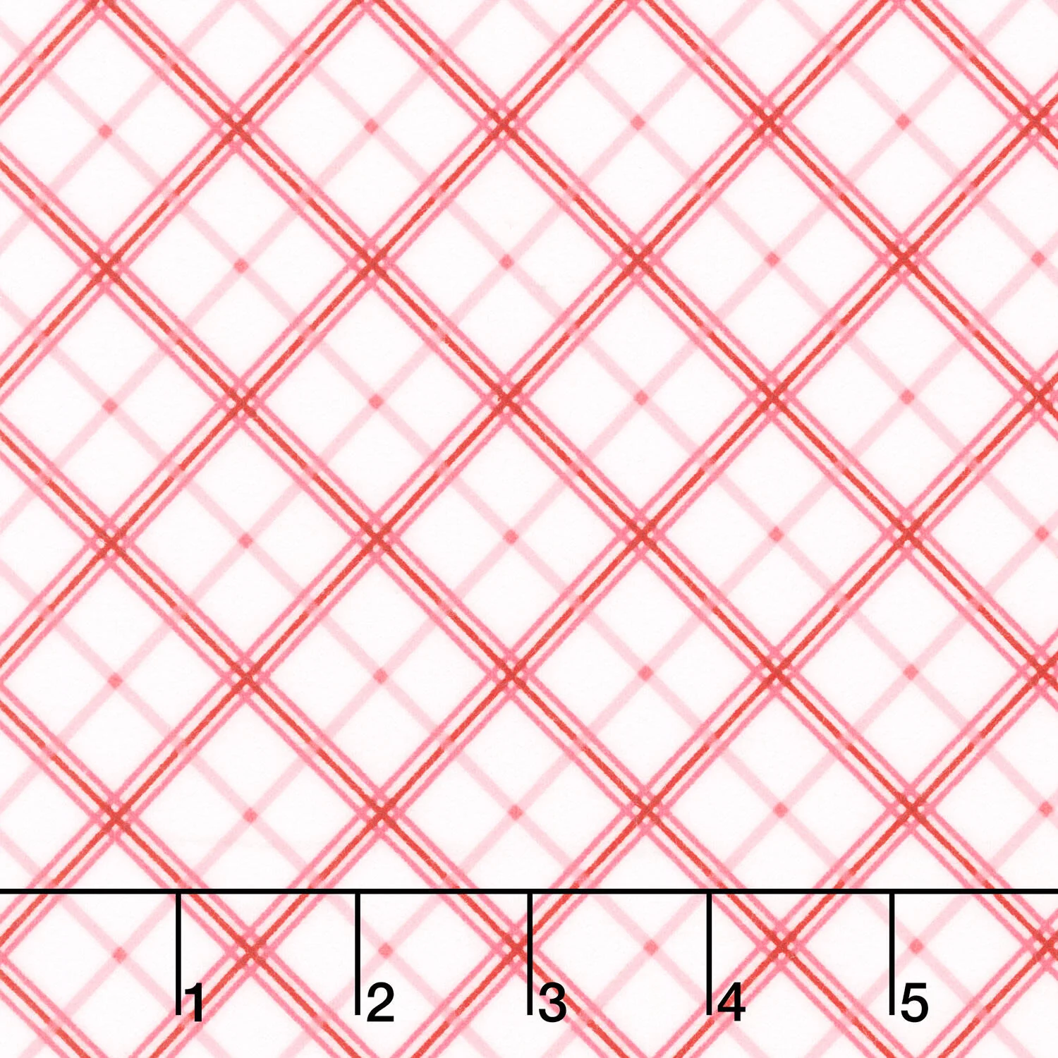 Kimberbell Basics Flannel - Plaid Red Yardage