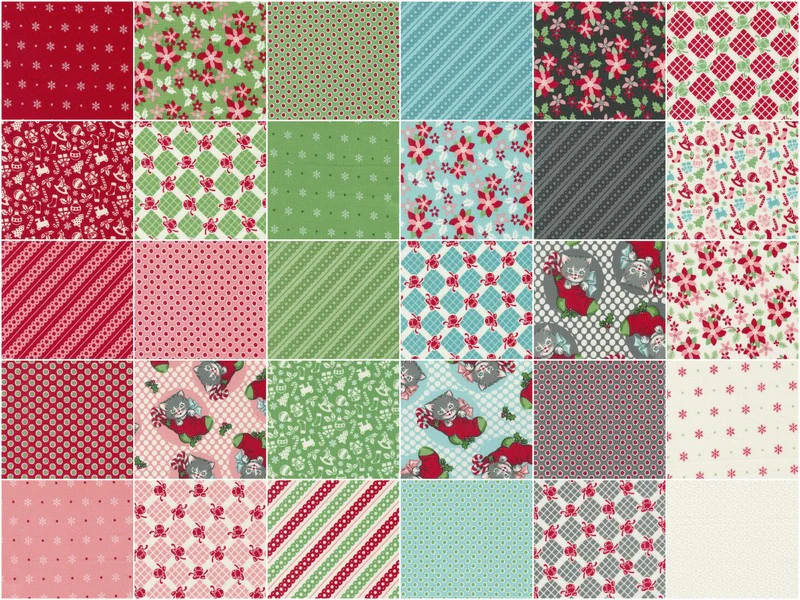 Kitty Christmas Mini Charm Pack - Image 3