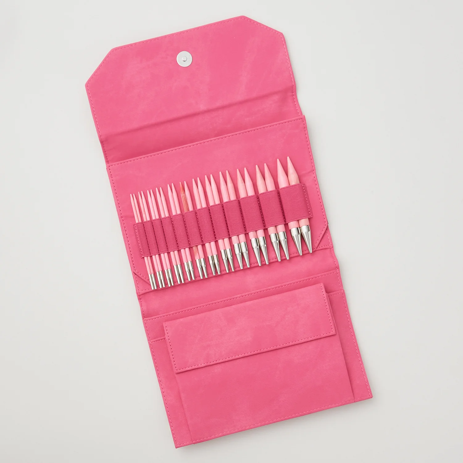 Lykke Birch Wood Interchangeable Knitting Needle Set - Blush 5" Tip Set - Image 2
