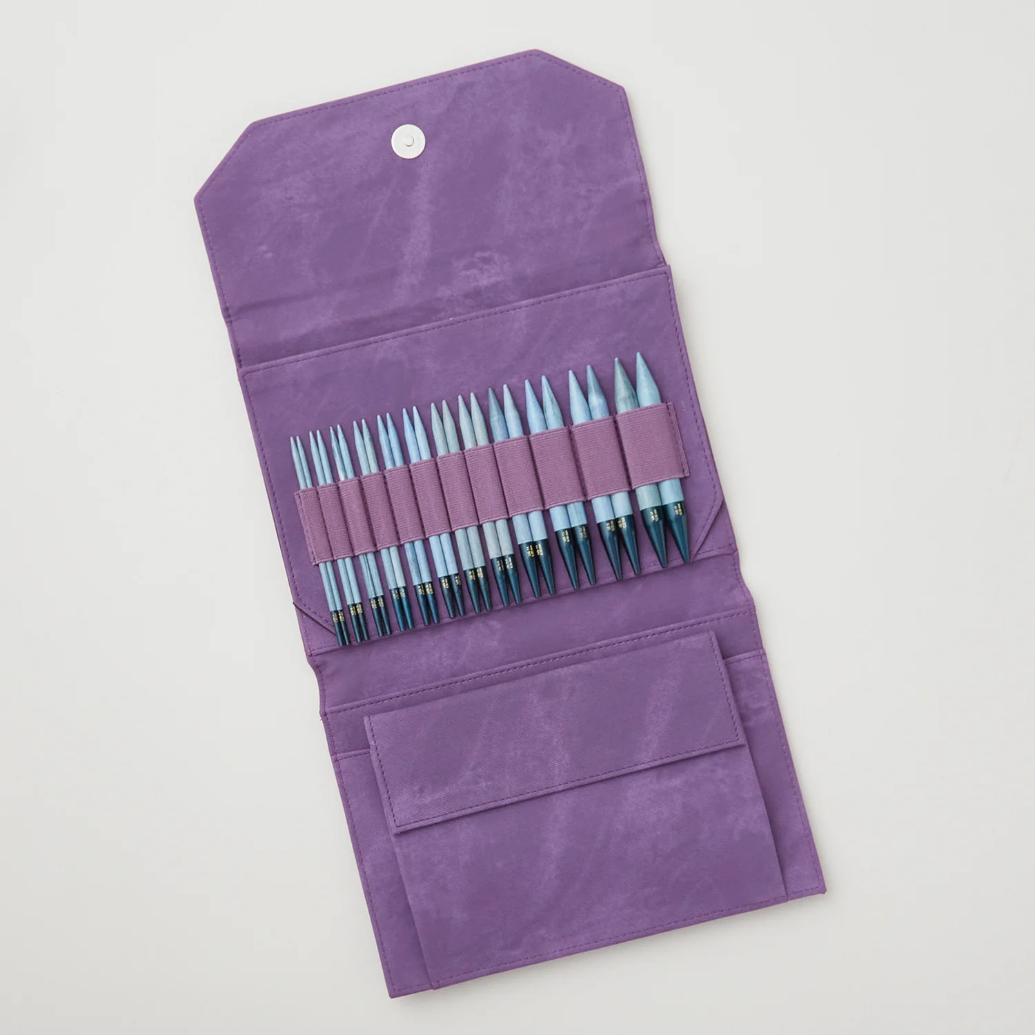 Lykke Birch Wood Interchangeable Knitting Needle Set - Indigo 5" Tip Set - Image 2