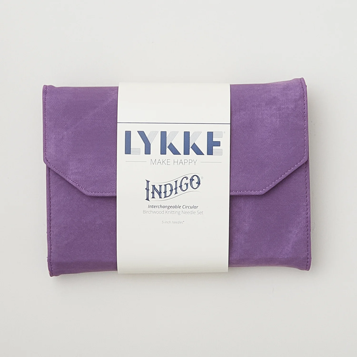 Lykke Birch Wood Interchangeable Knitting Needle Set - Indigo 5" Tip Set - Image 4