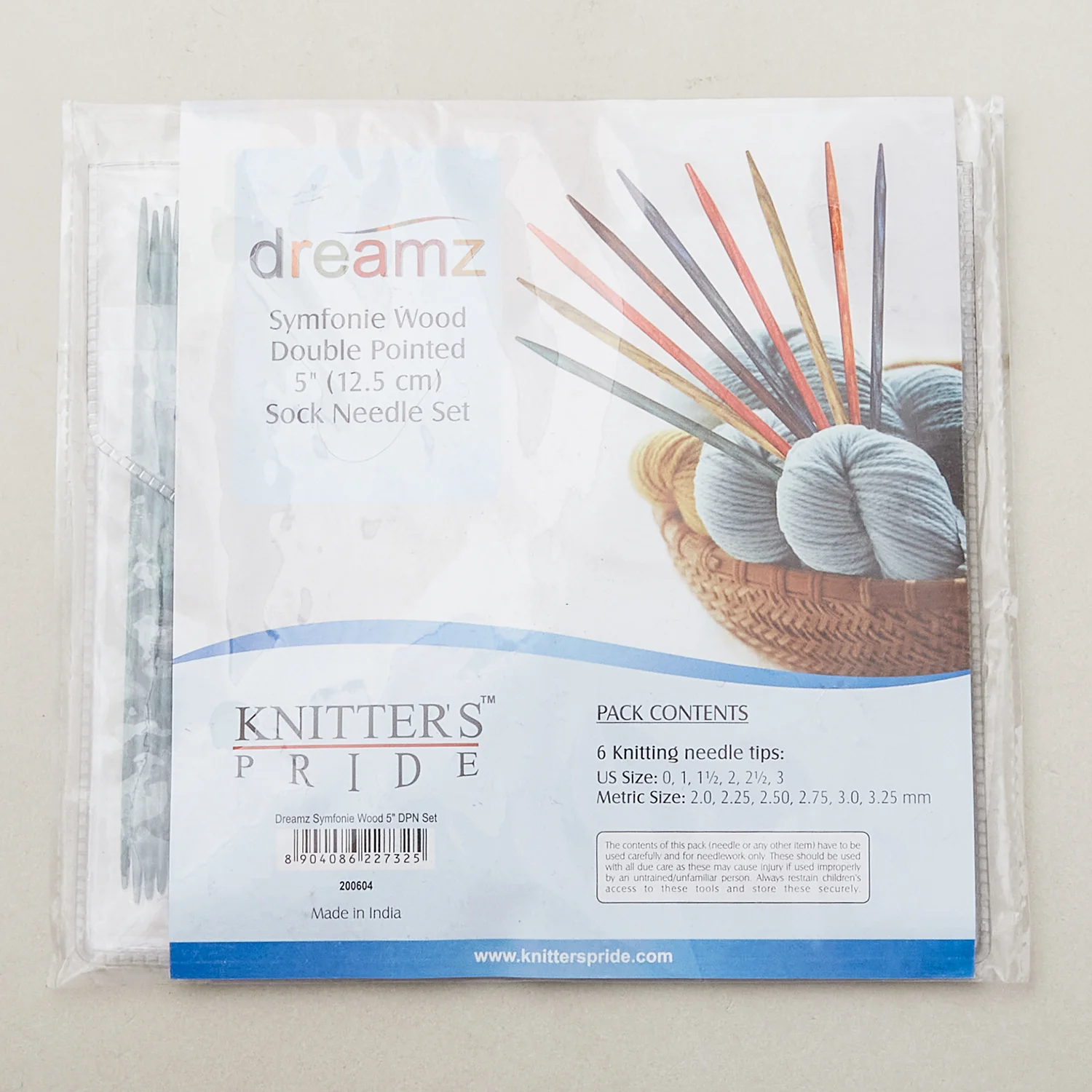Knitters' Pride Dreamz 5" Double Pointed Needles Set - Image 2