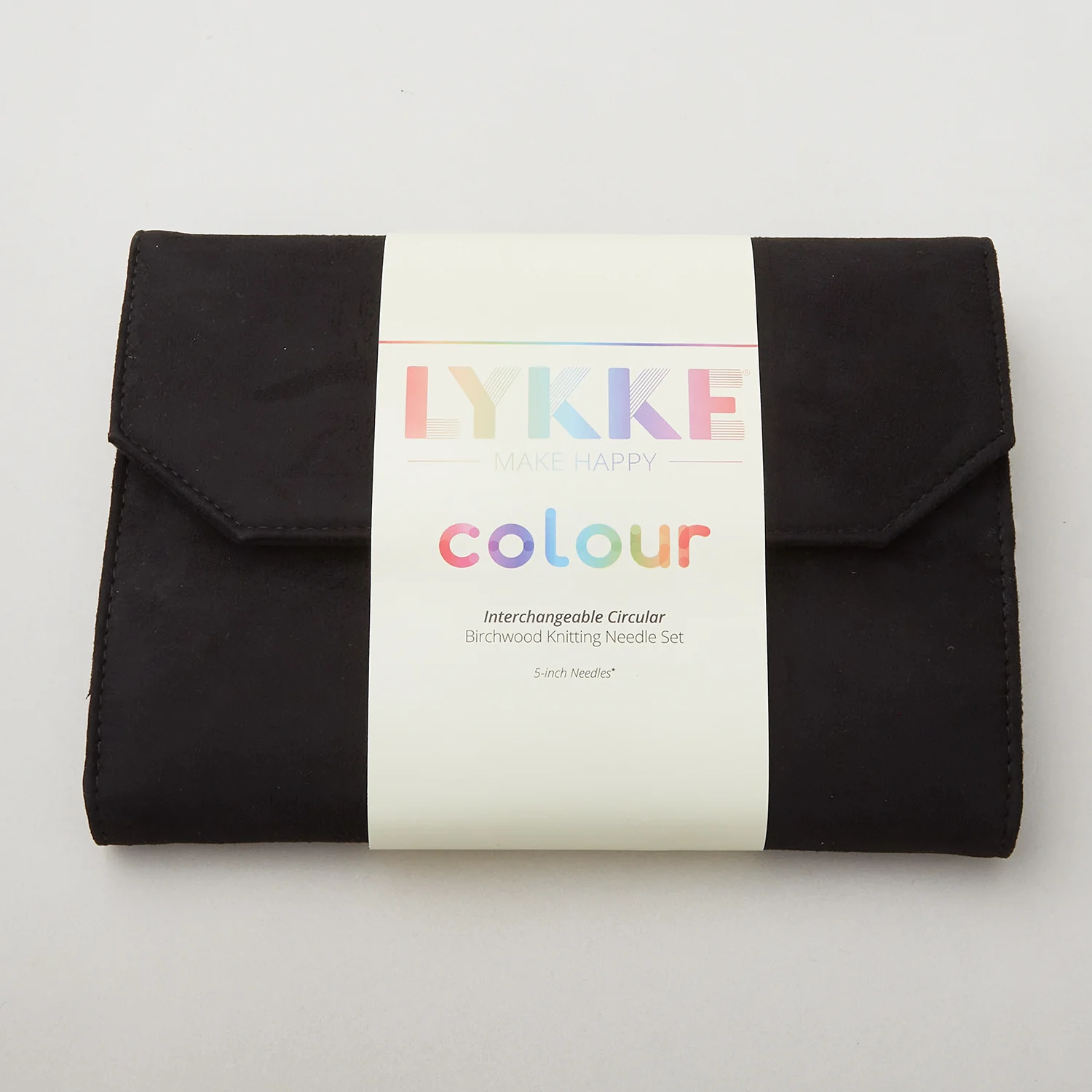 Lykke Colour Wooden Interchangeable Knitting Needle Set - Black Suede (5" Tips) - Image 4