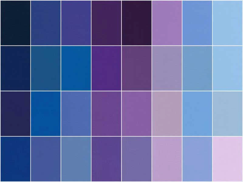 Kona Cotton - Purples and Blues October 2025 Charm Pack - Image 3