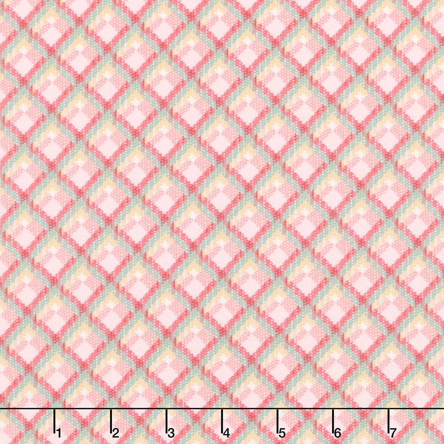 La Fleur Flannel - Plaid Multi Yardage