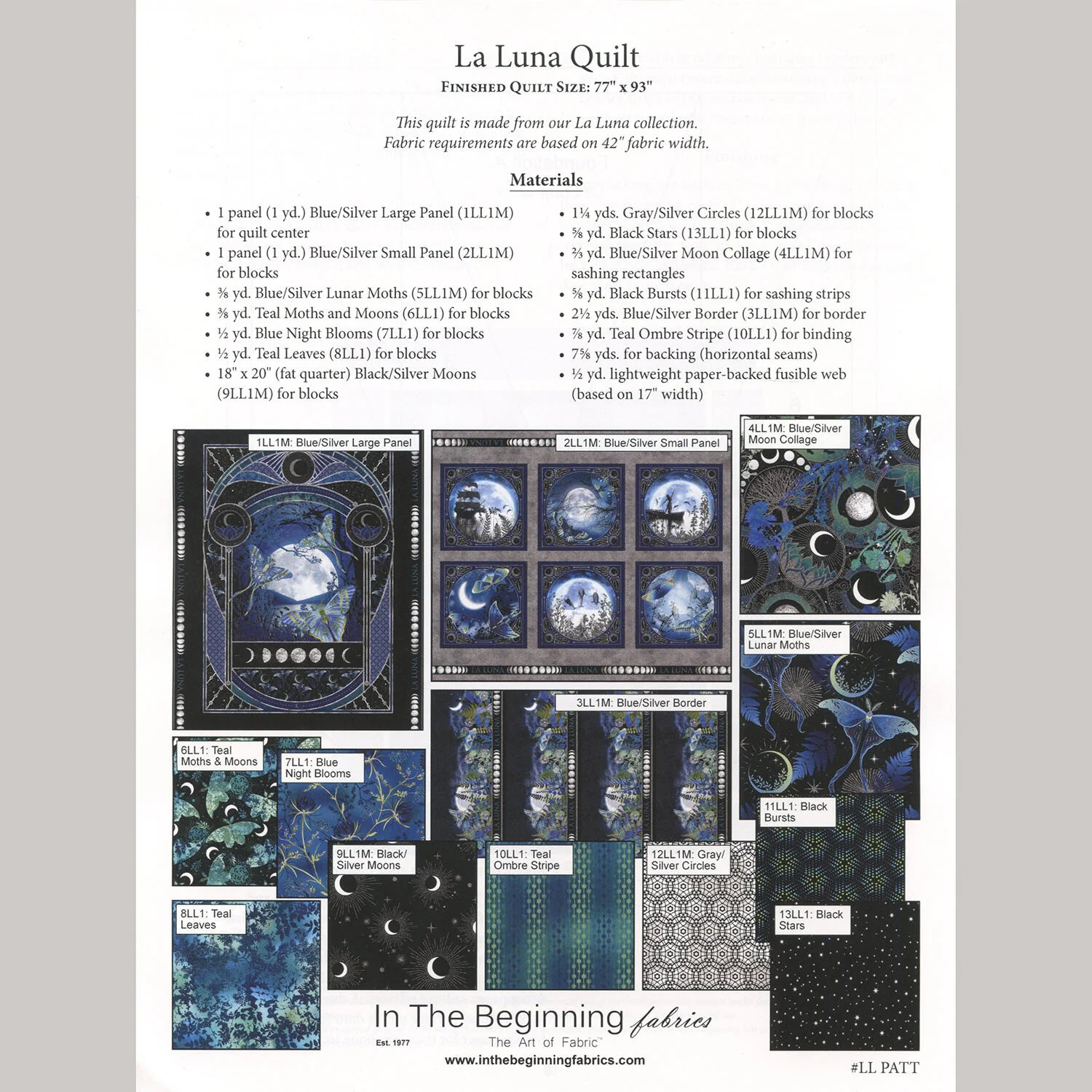 La Luna Quilt Pattern - Image 2