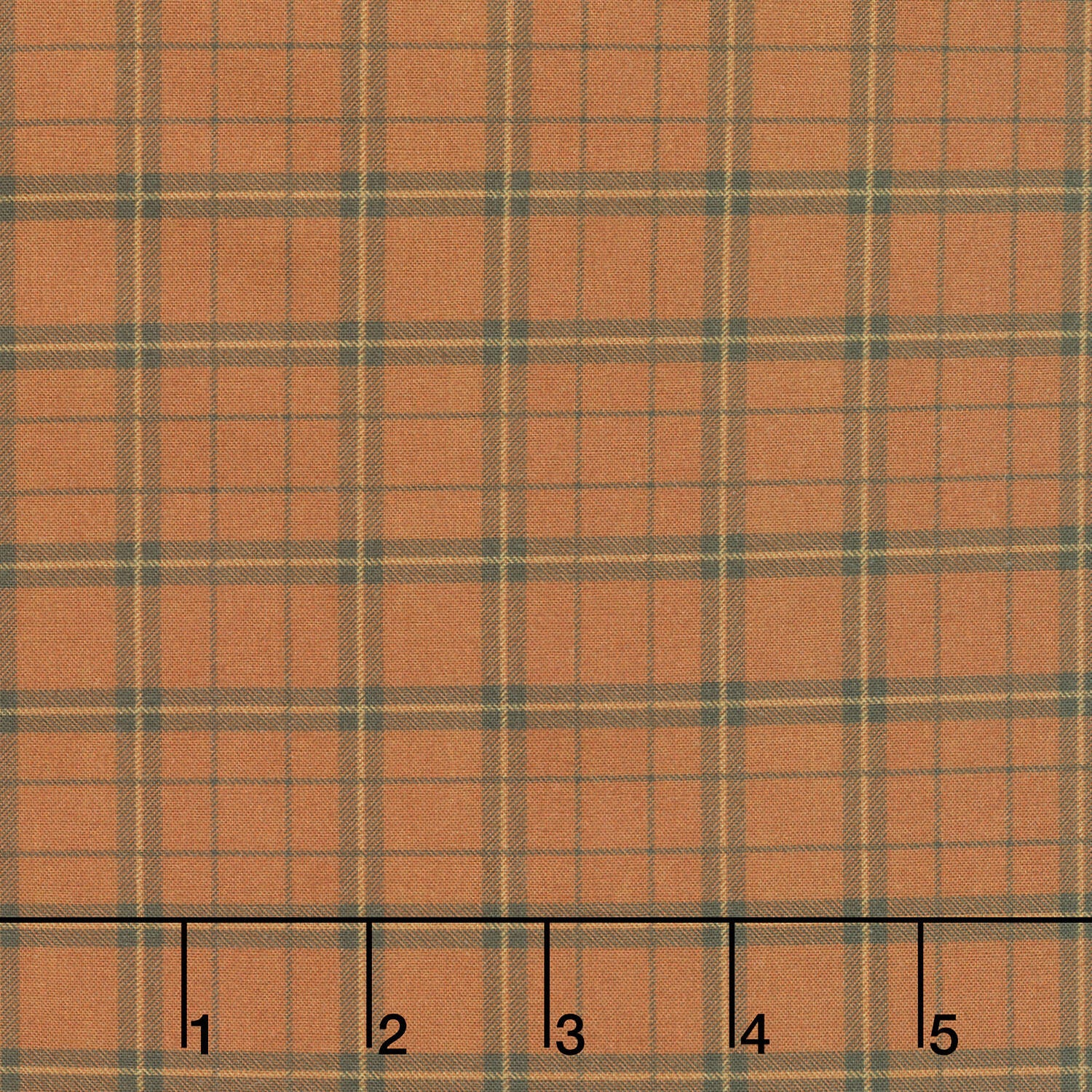 Lake & Lodge - Plaid Dark Rust Yardage