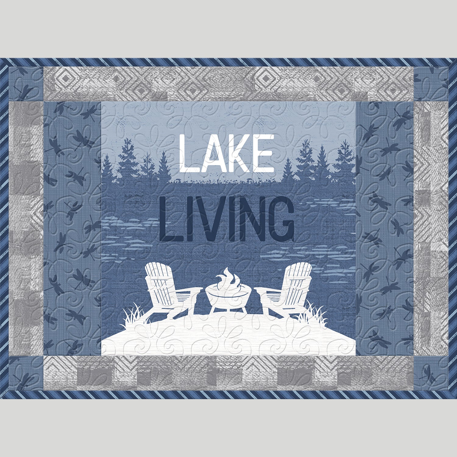Lake Retreat Place Mats Kit - Image 3