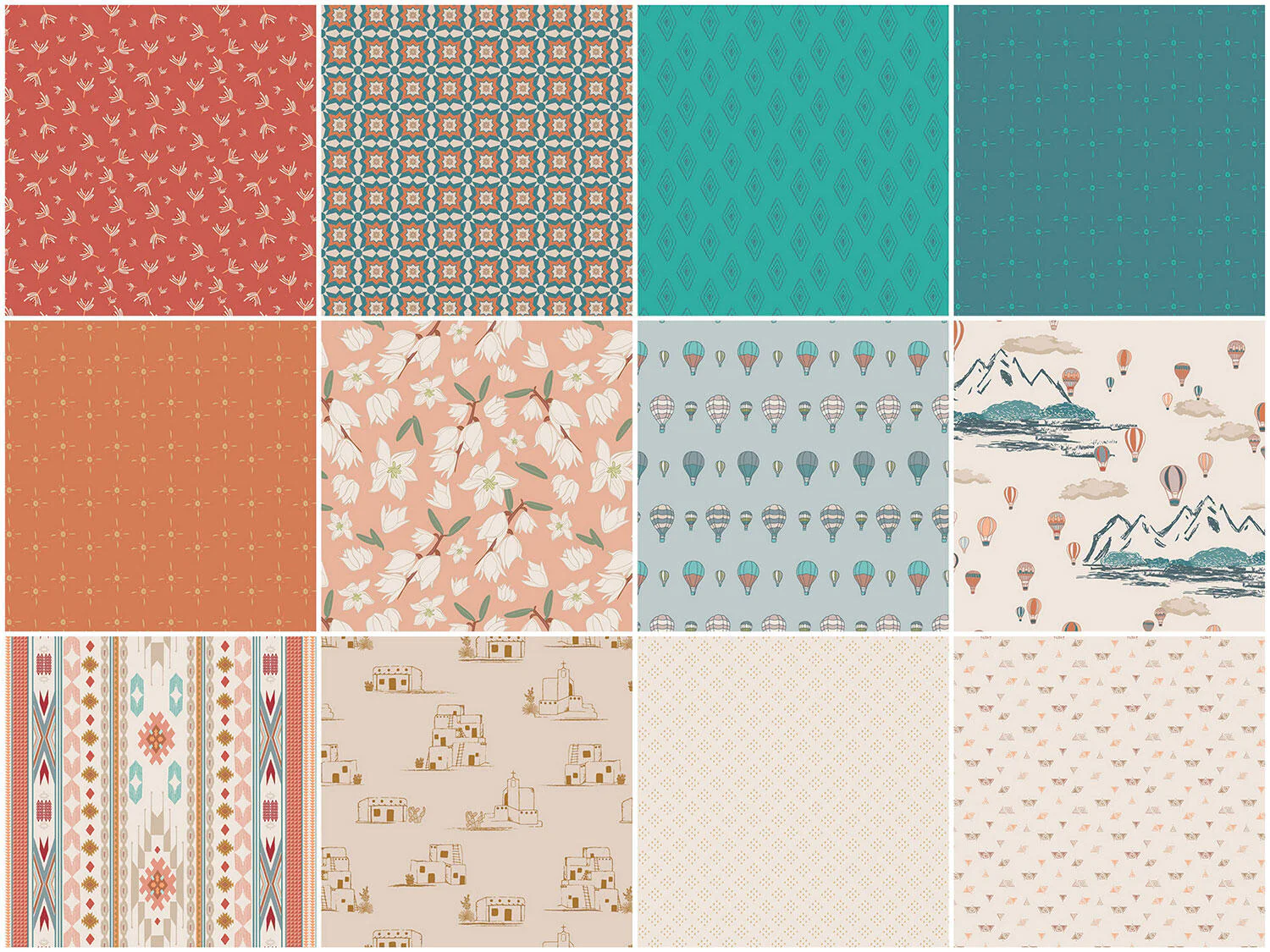 Land of Enchantment Fat Quarter Bundle 12 Pc - Image 3