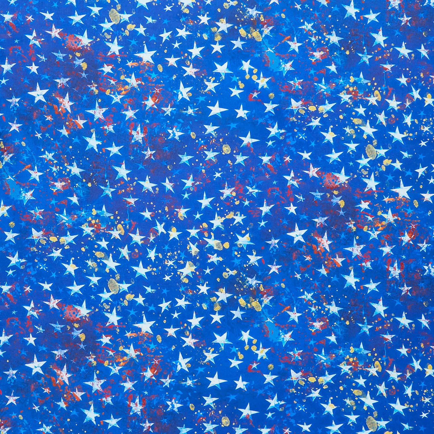 Land of the Free - Stars Blue Yardage