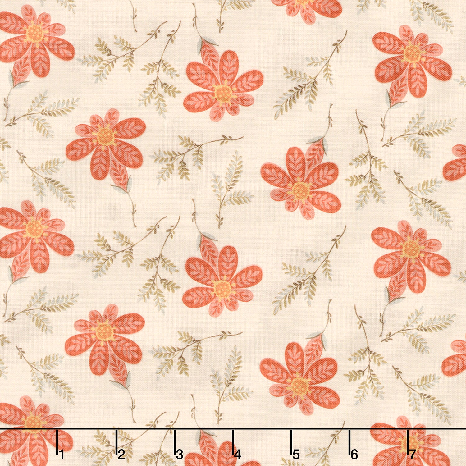 Laundry Line 108" - Apron Strings Cream 108" Wide Backing