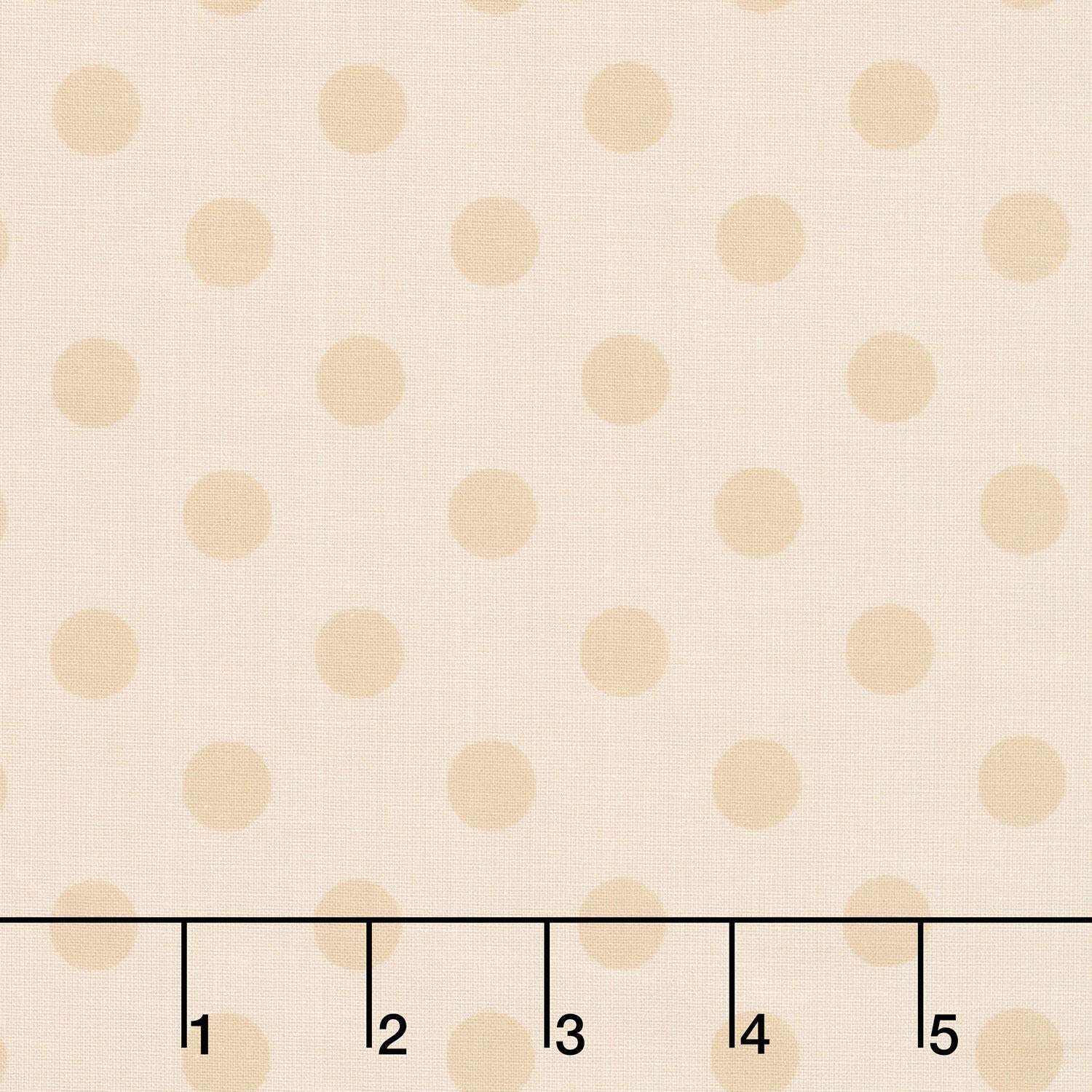 Laundry Line 108" - Polka Dot Cream 108" Wide Backing