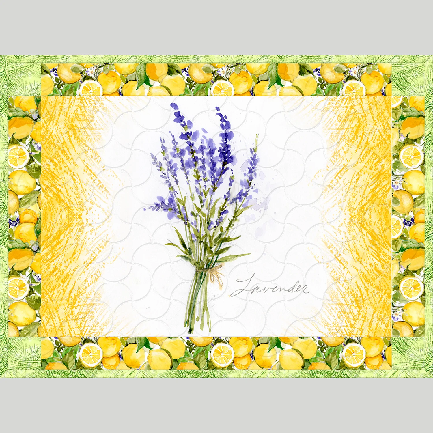 Lavender Lemonade Placemats Kit - Image 4