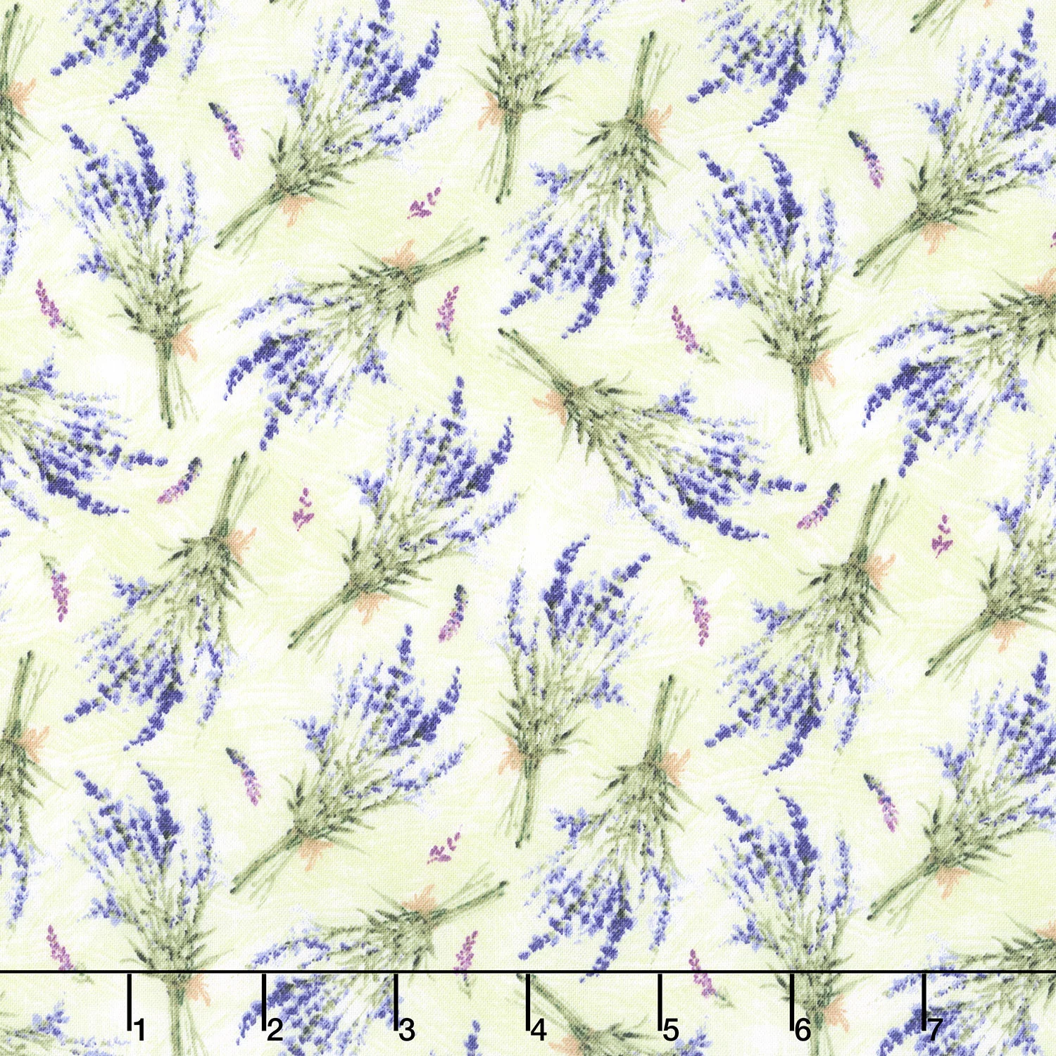 Lavender Lemonade - Tossed Lavender Lime Yardage