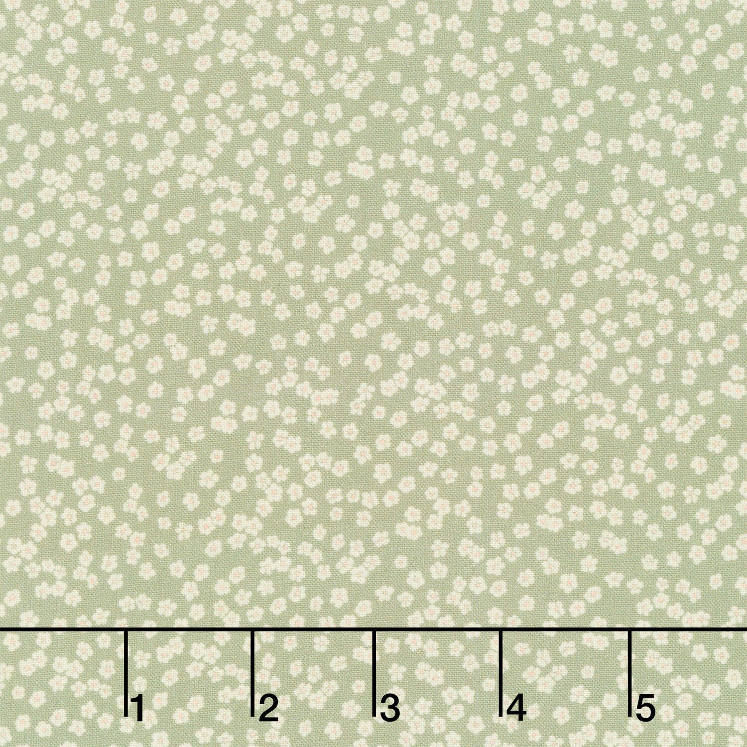 Layla - Ditsy Dark Artichoke Yardage