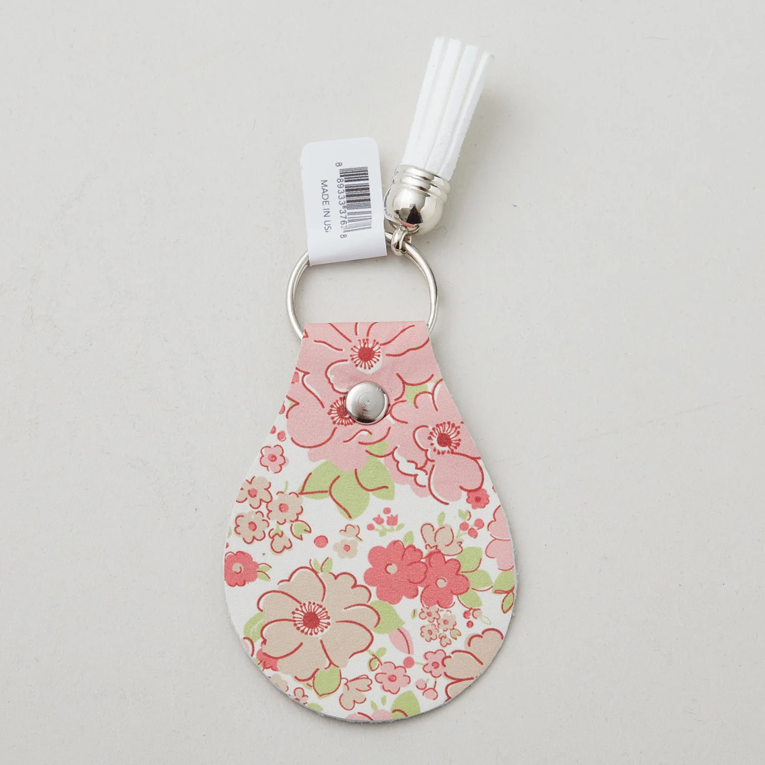 Leather Circle Key Chain - Mercantile