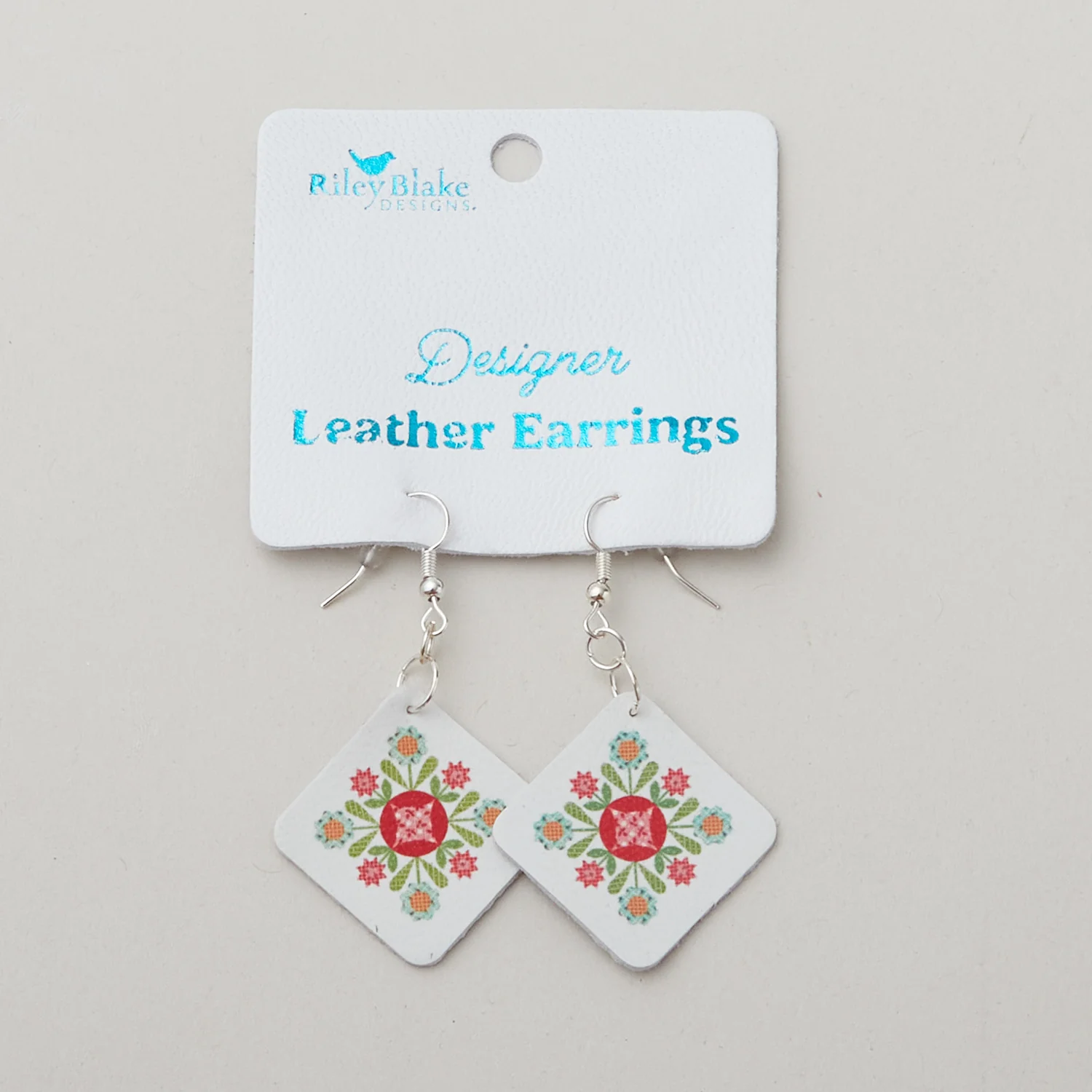 Leather Earrings - Prairie - Image 2