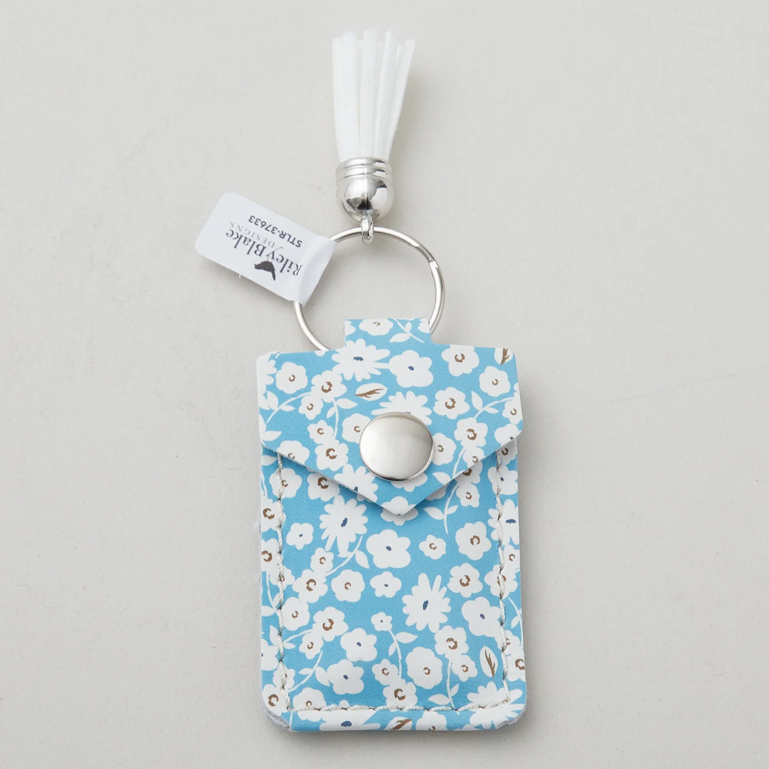 Leather Scissor Pouch with Scissors - Spring Gardens