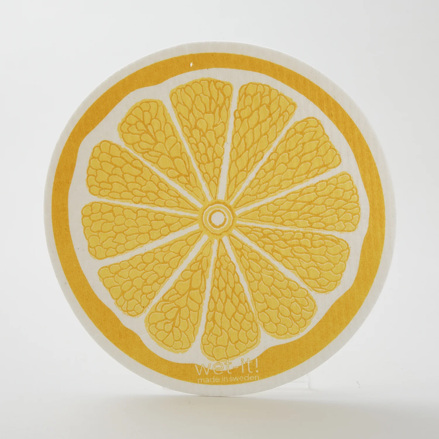 Lemon Slice Swedish Dishcloth